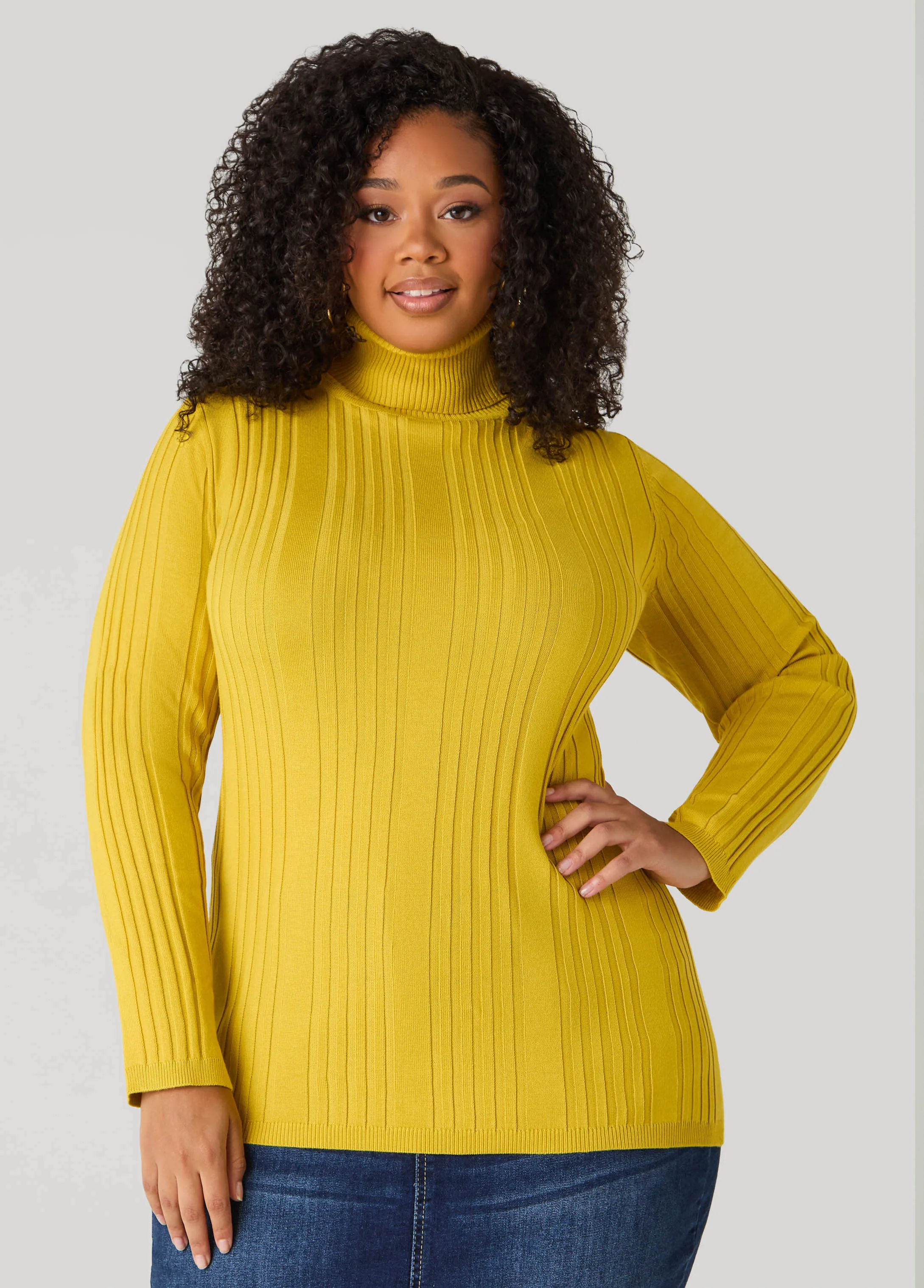 Pullover Turtleneck Sweater sold by Ashley Stewart