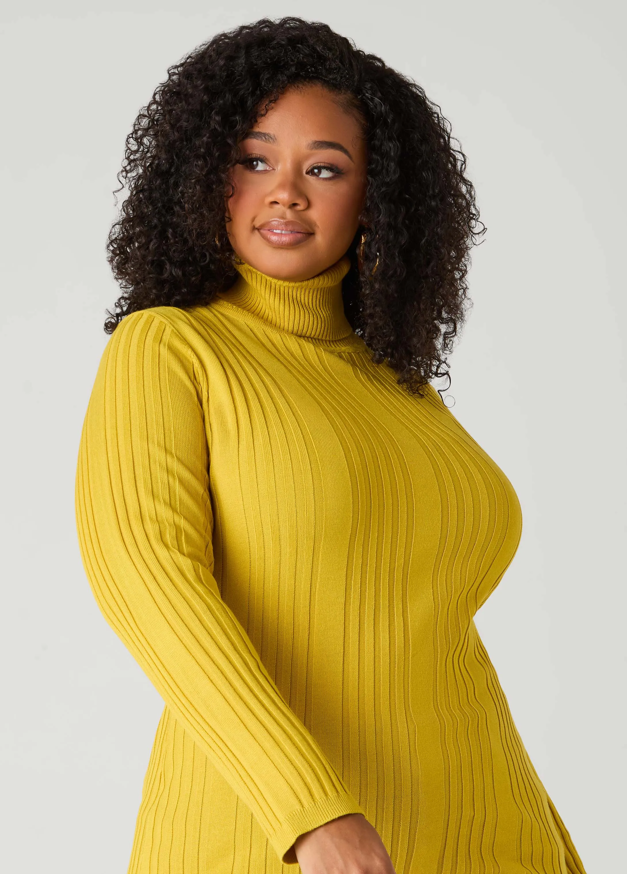 Pullover Turtleneck Sweater sold by Ashley Stewart product image thumbnail 4