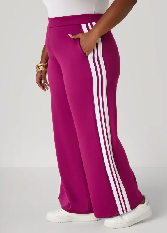 Wide Leg Striped Pants sold by Ashley Stewart