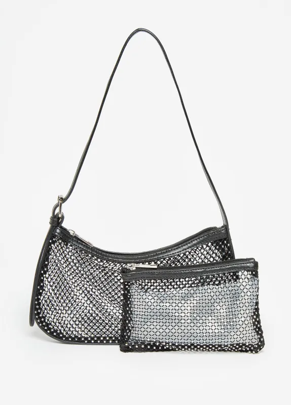 Crystal Mesh Shoulder Bag Set sold by Ashley Stewart
