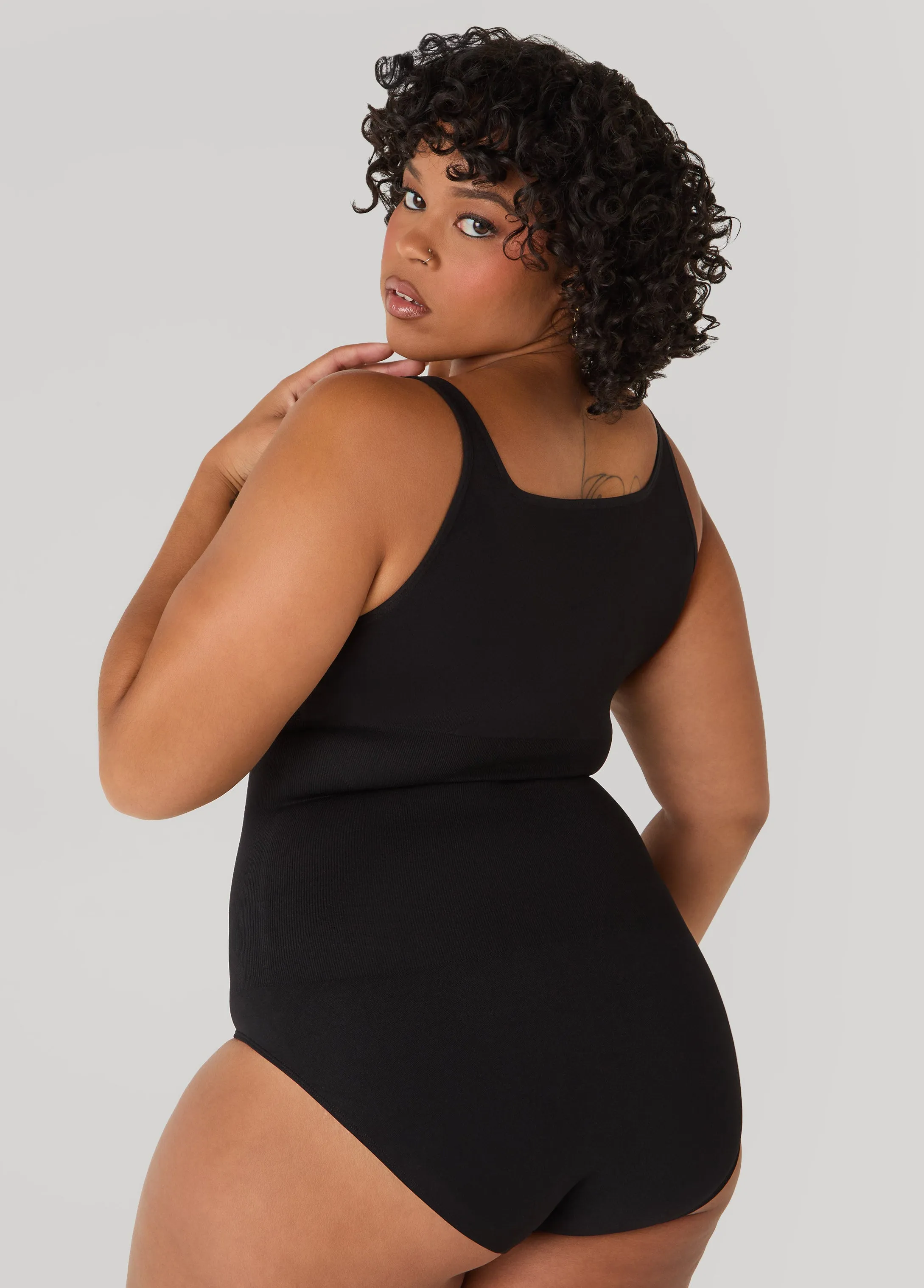 Seamless Medium Control Bodysuit sold by Ashley Stewart product image thumbnail 4