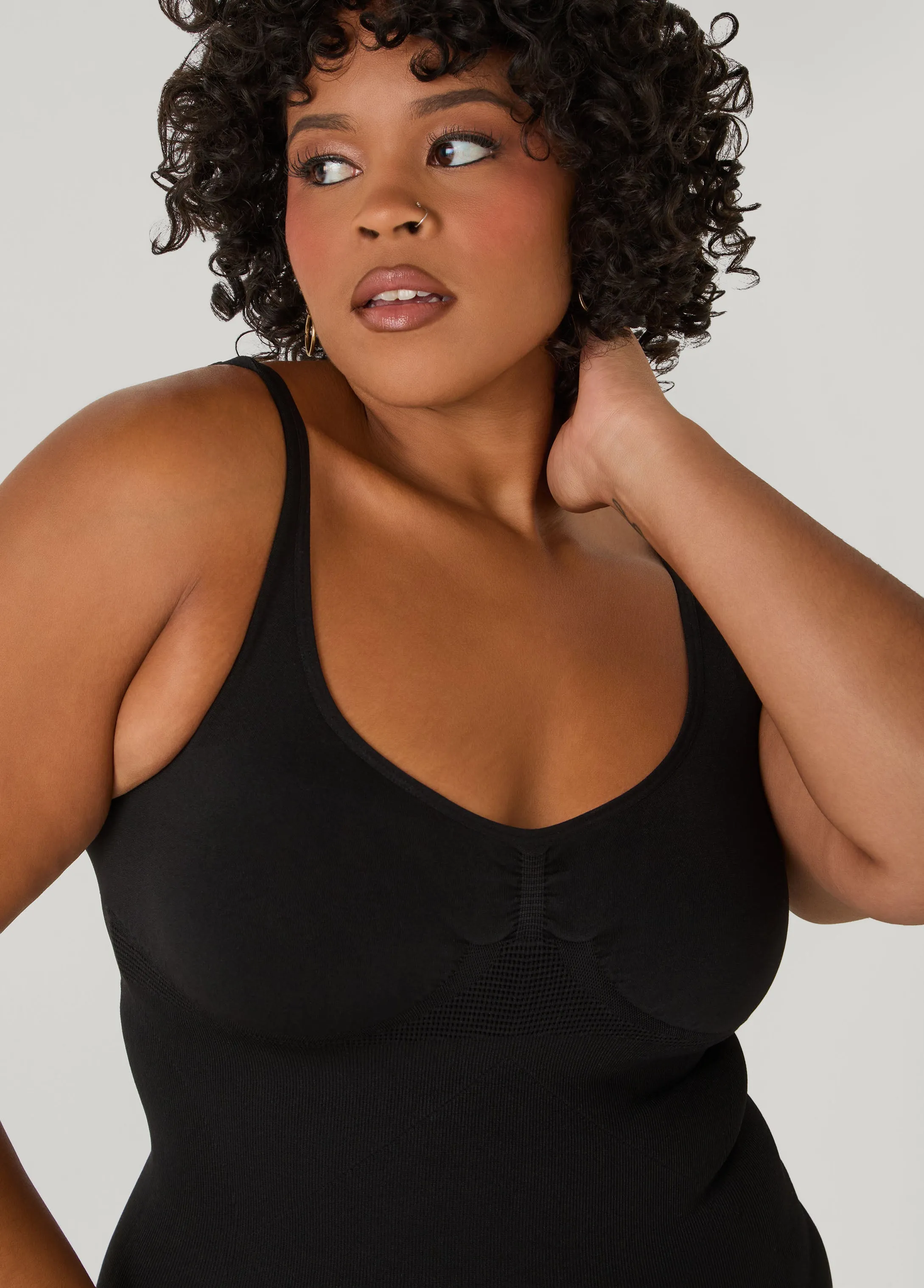Seamless Medium Control Bodysuit sold by Ashley Stewart product image thumbnail 2