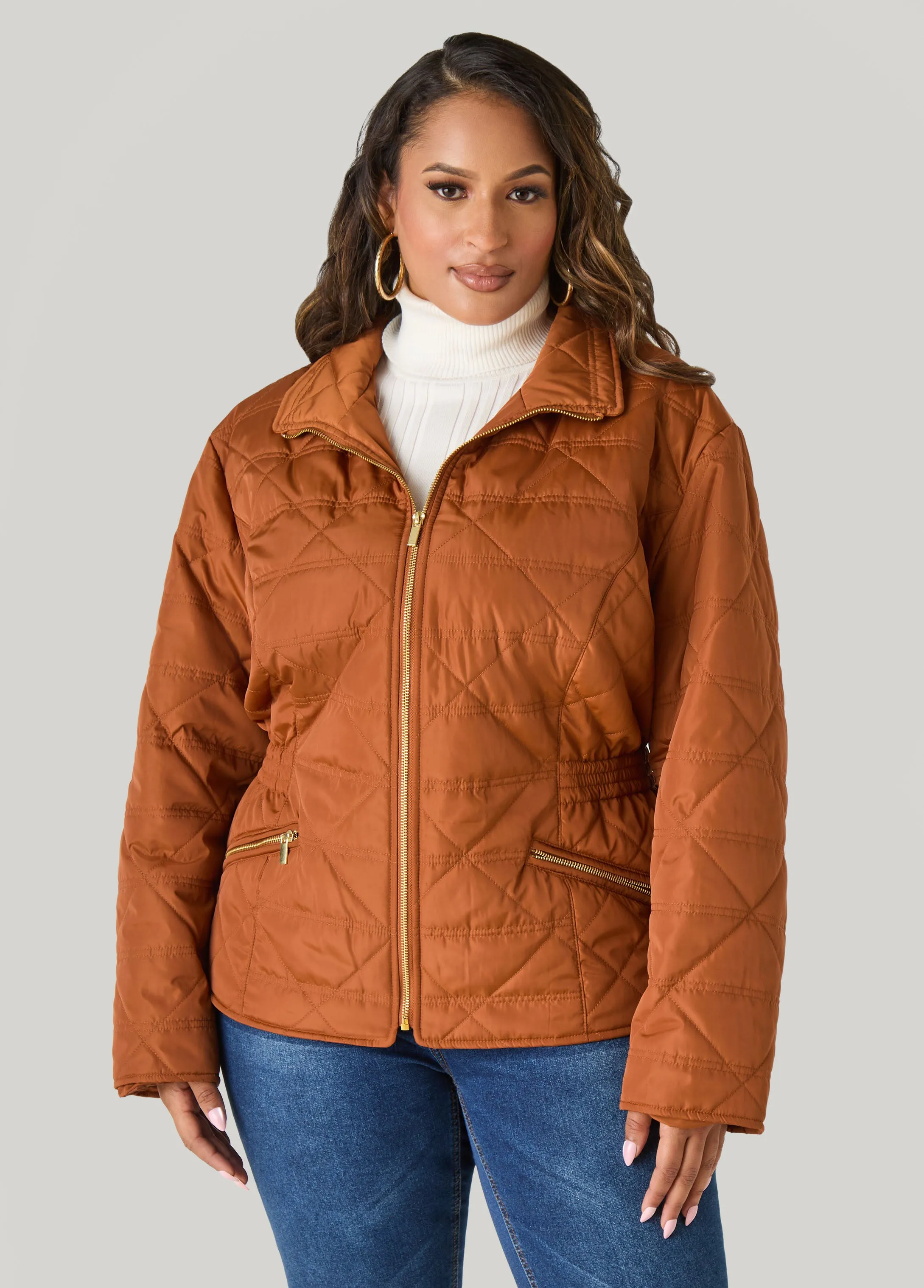 Quilted Jacket sold by Ashley Stewart