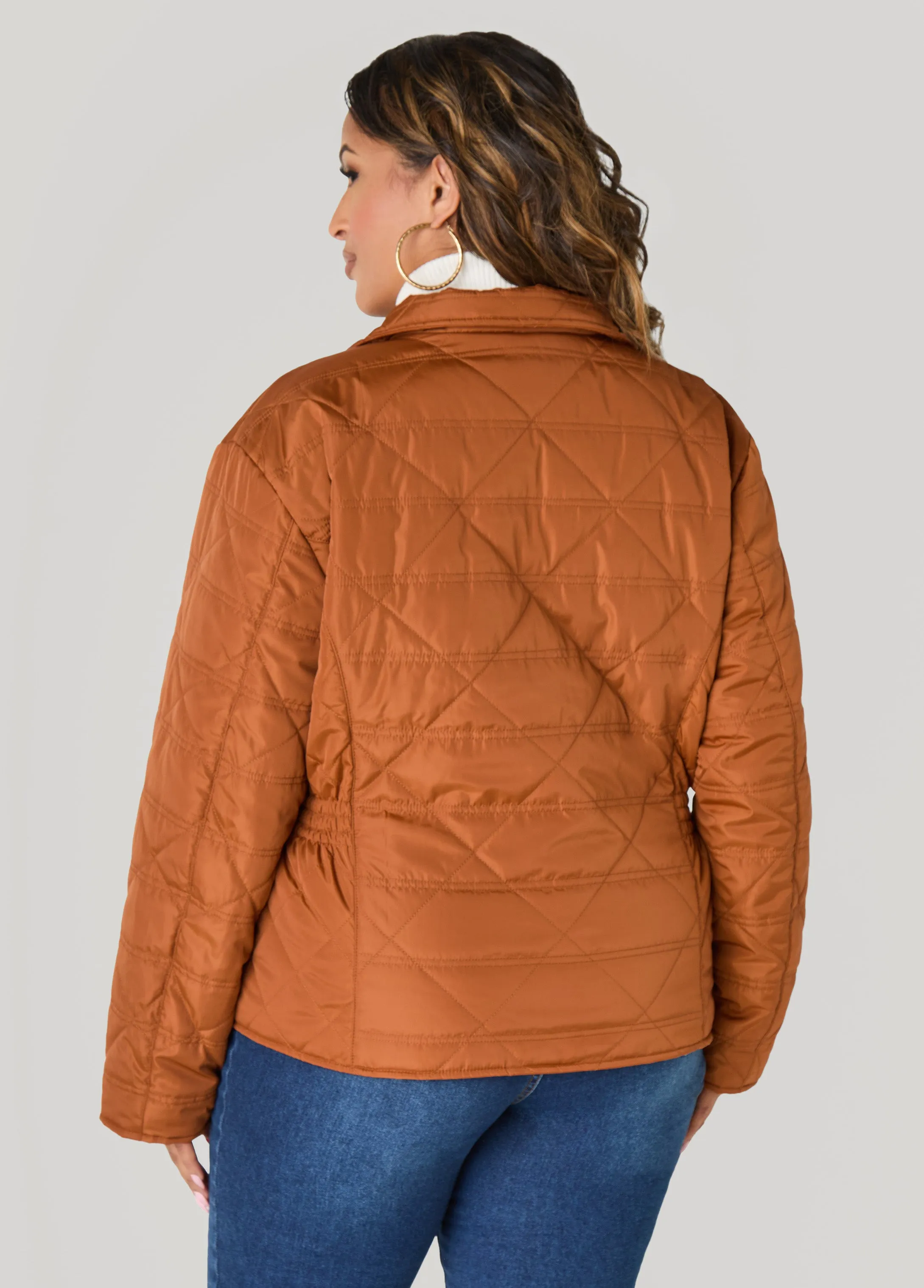 Quilted Jacket sold by Ashley Stewart product image thumbnail 4
