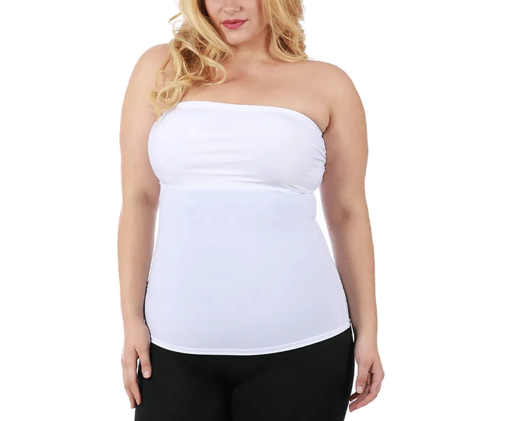 InstantFigure Strapless Bandeau Top sold by Ashley Stewart product image thumbnail 5