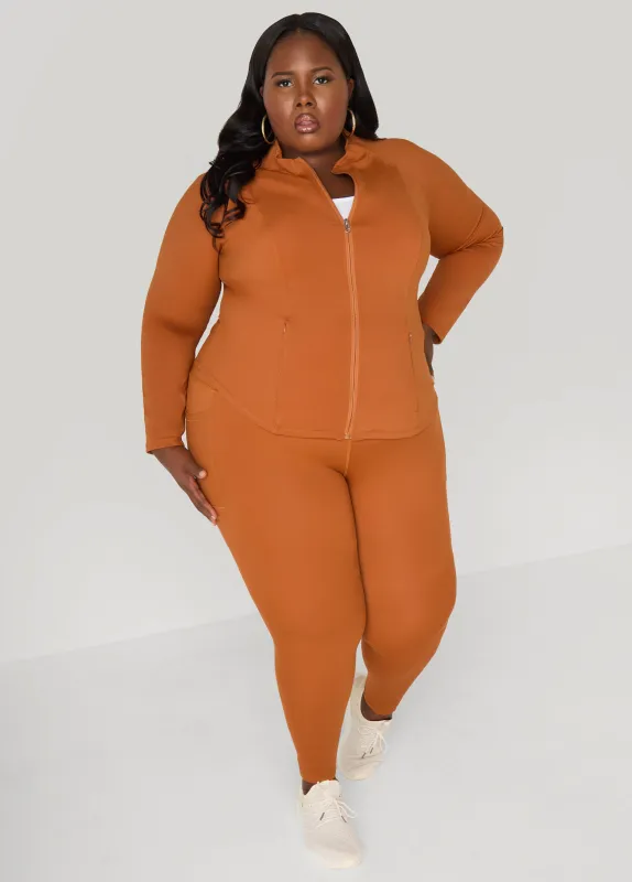 High Rise Athletic Leggings sold by Ashley Stewart