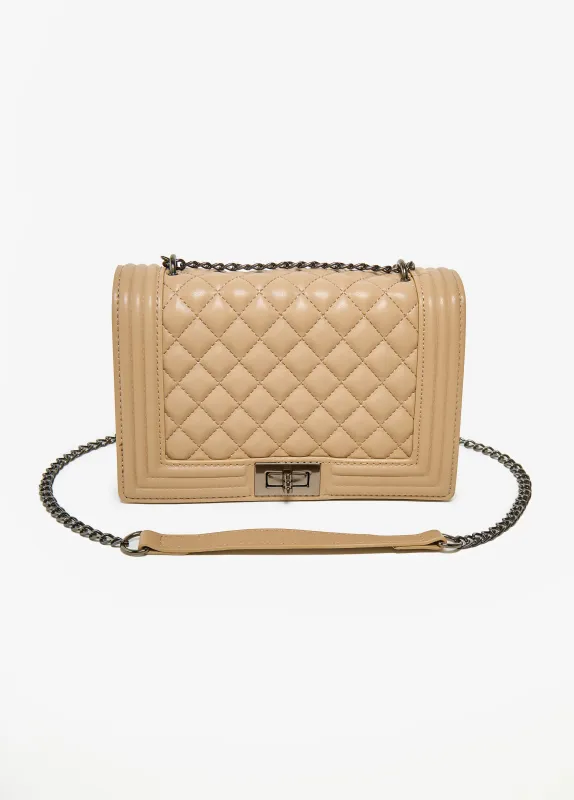 Quilted Faux Leather Crossbody Bag sold by Ashley Stewart