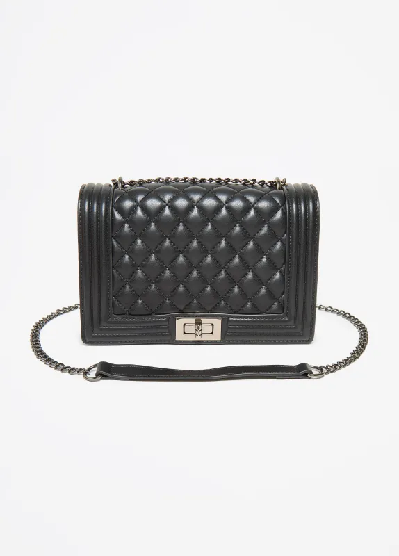 Quilted Faux Leather Crossbody sold by Ashley Stewart
