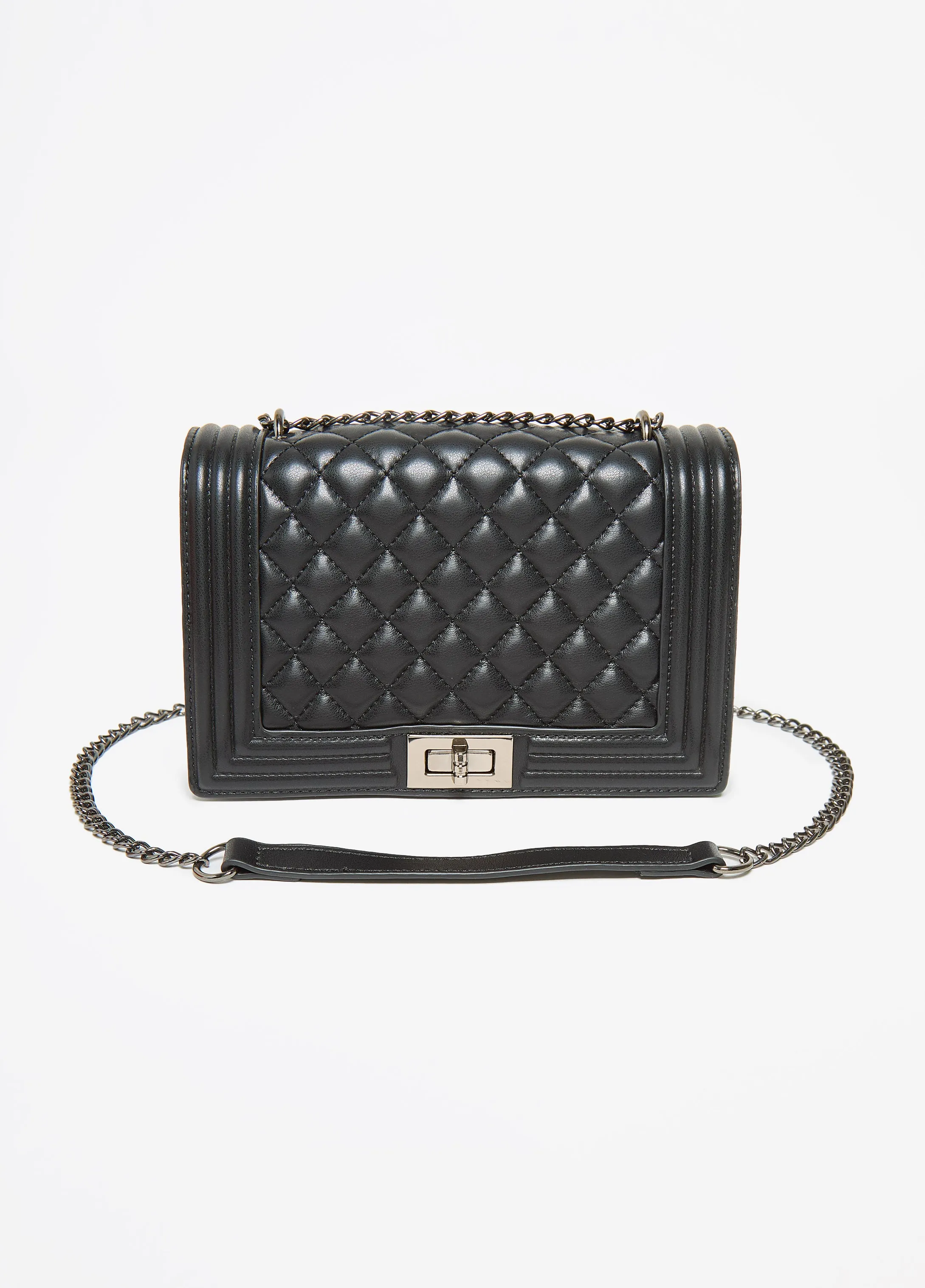 Quilted Faux Leather Crossbody sold by Ashley Stewart