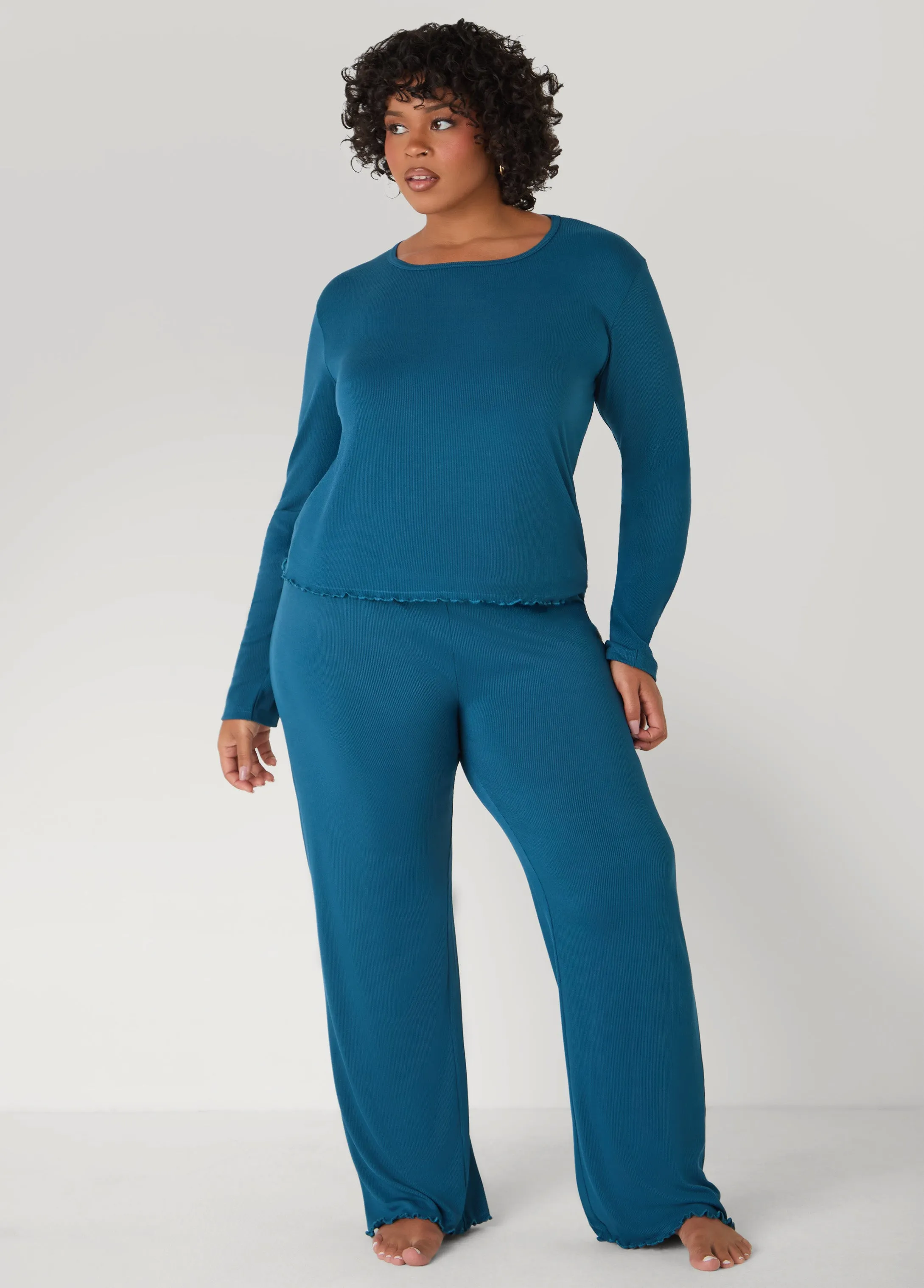 Love To Sleep Ribbed Set sold by Ashley Stewart