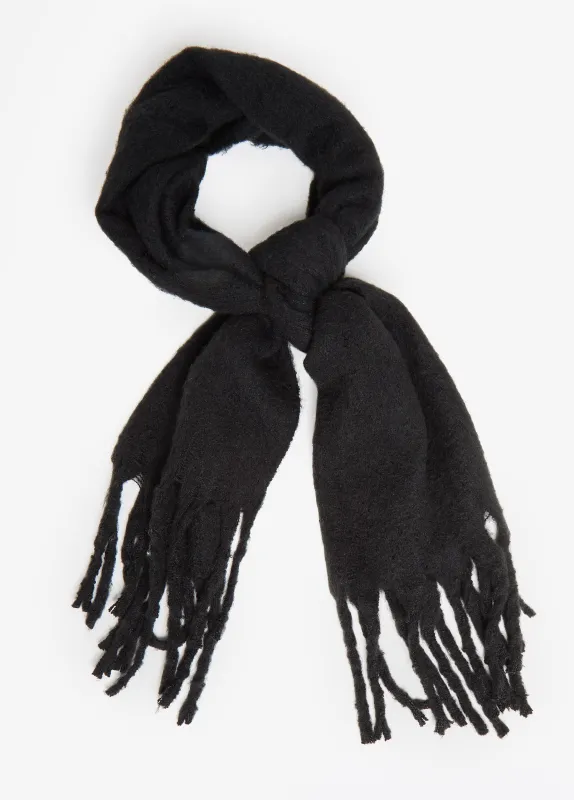 Brushed Fringed Scarf sold by Ashley Stewart