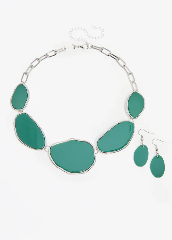 Hammered Necklace Set sold by Ashley Stewart