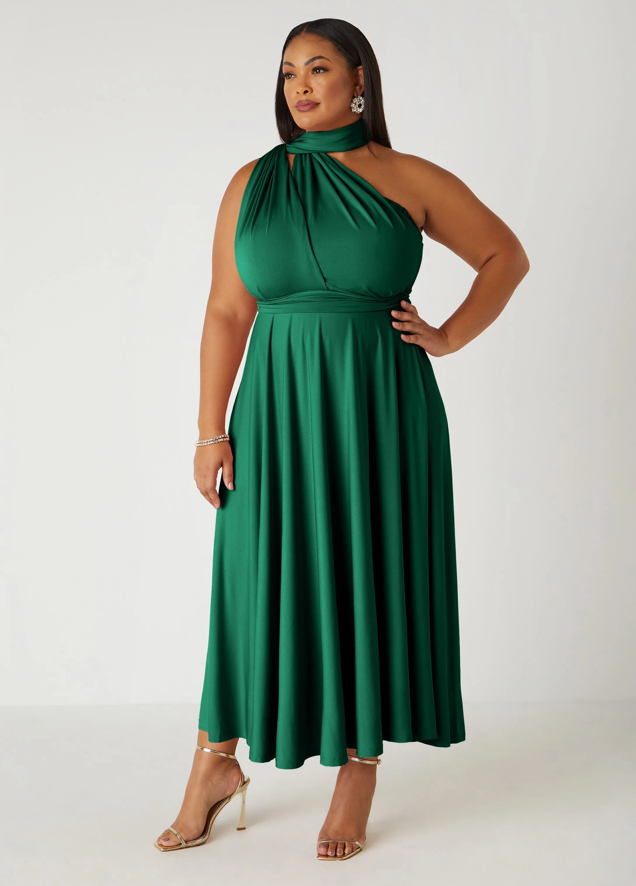 Multi Way Maxi Dress sold by Ashley Stewart product image thumbnail 4