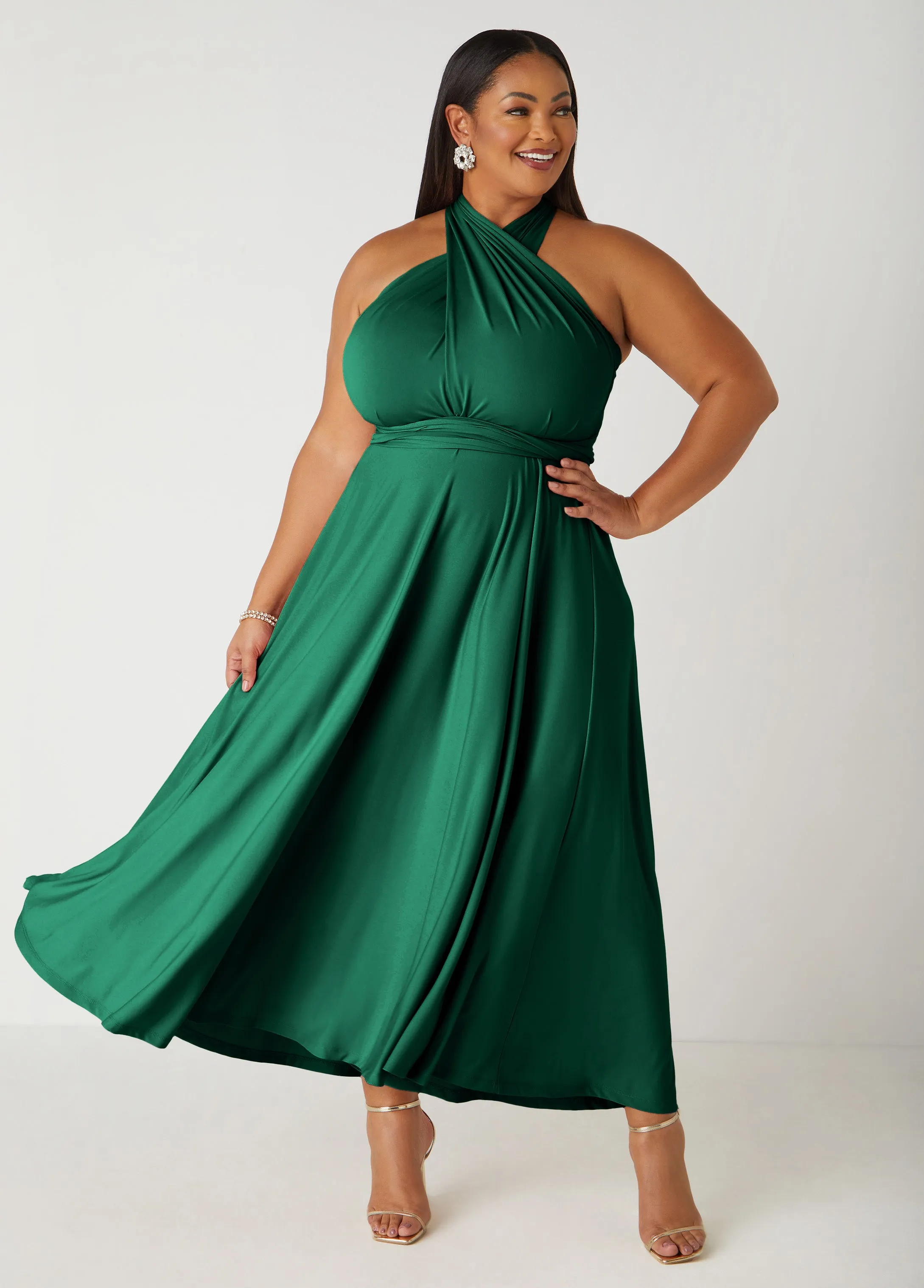 Multi Way Maxi Dress sold by Ashley Stewart