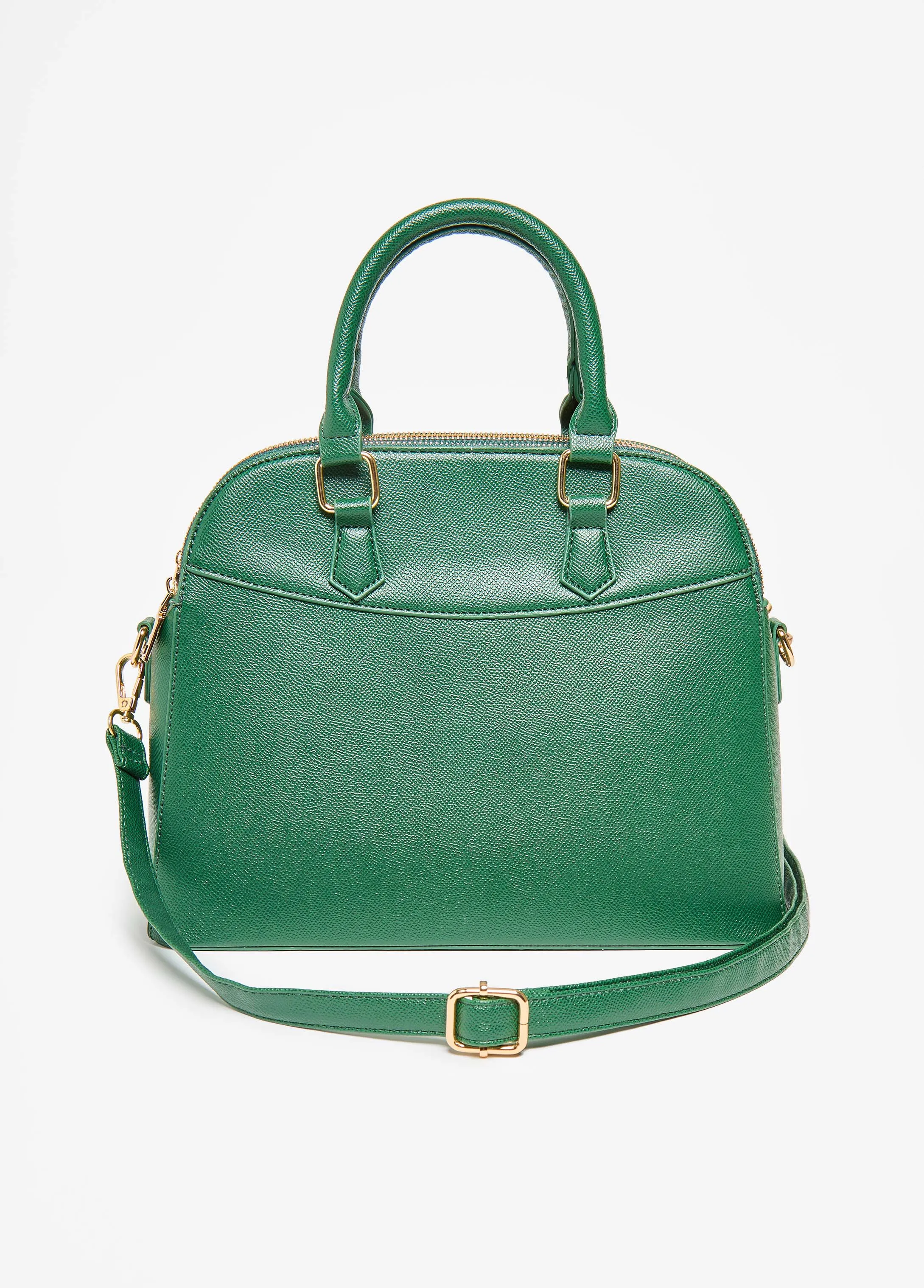 Textured Top Handle Satchel sold by Ashley Stewart