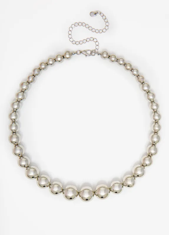 Metallic Bead Necklace sold by Ashley Stewart