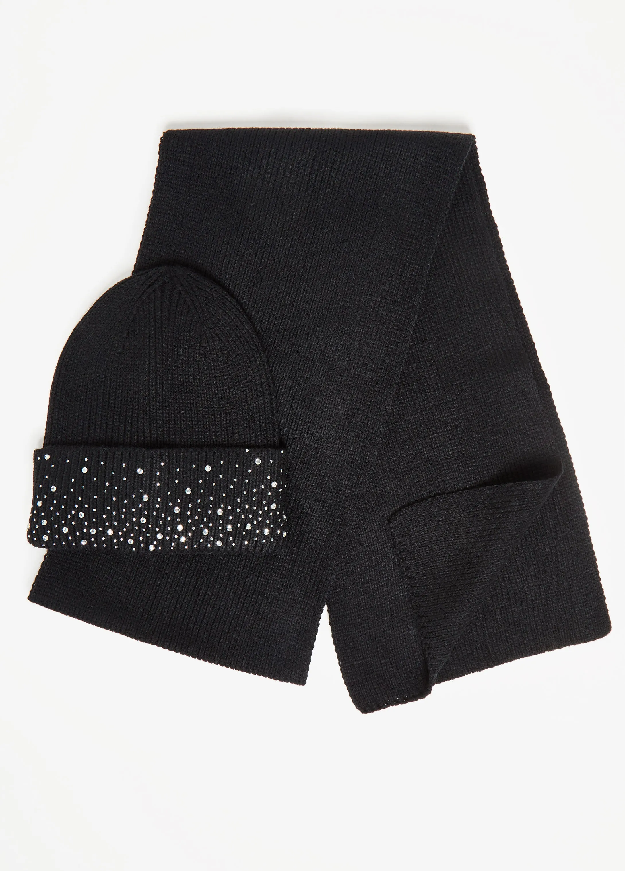 Crystal Hat And Scarf Gift Set sold by Ashley Stewart