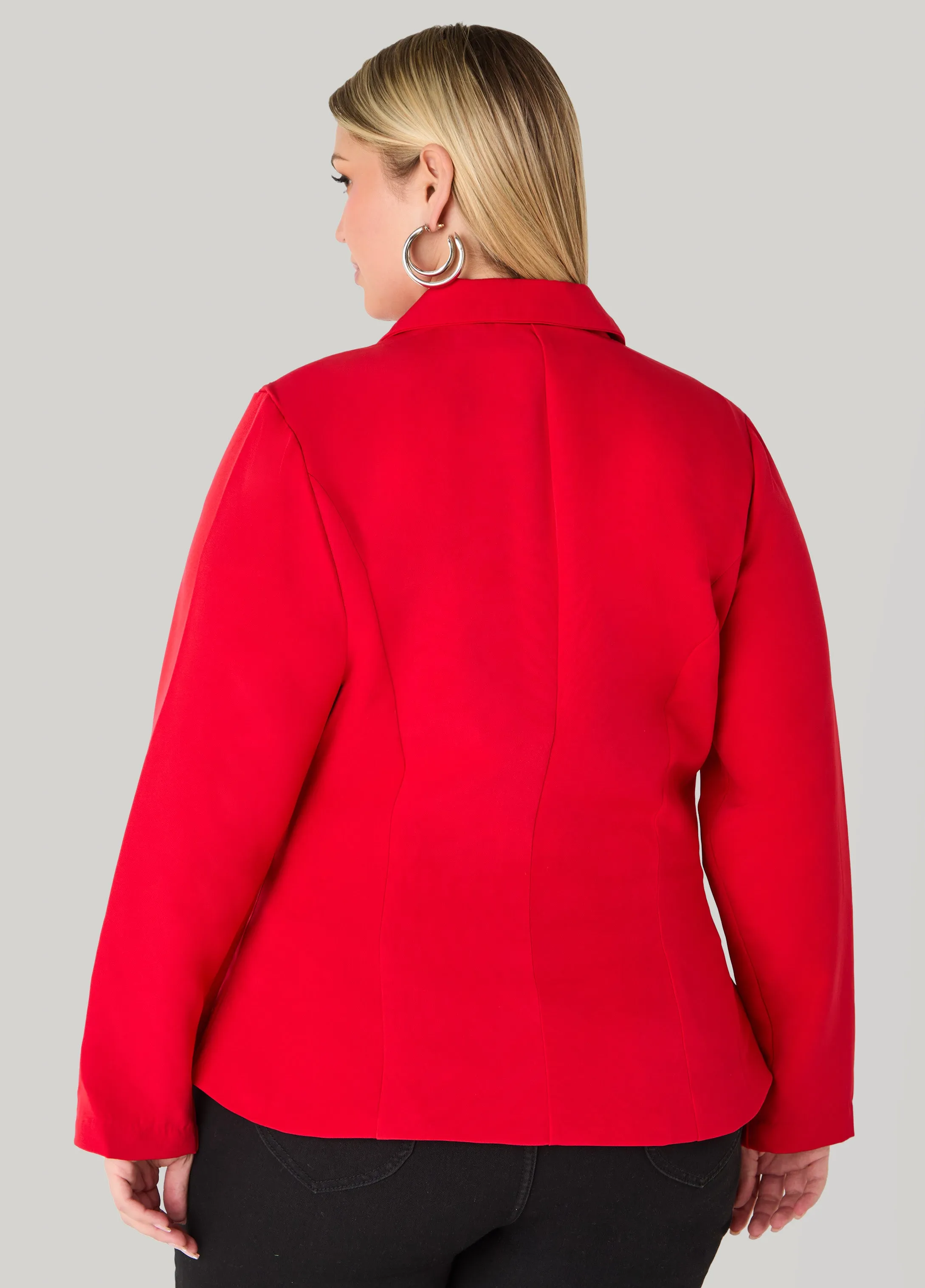 Corset Paneled Jacket sold by Ashley Stewart product image thumbnail 3