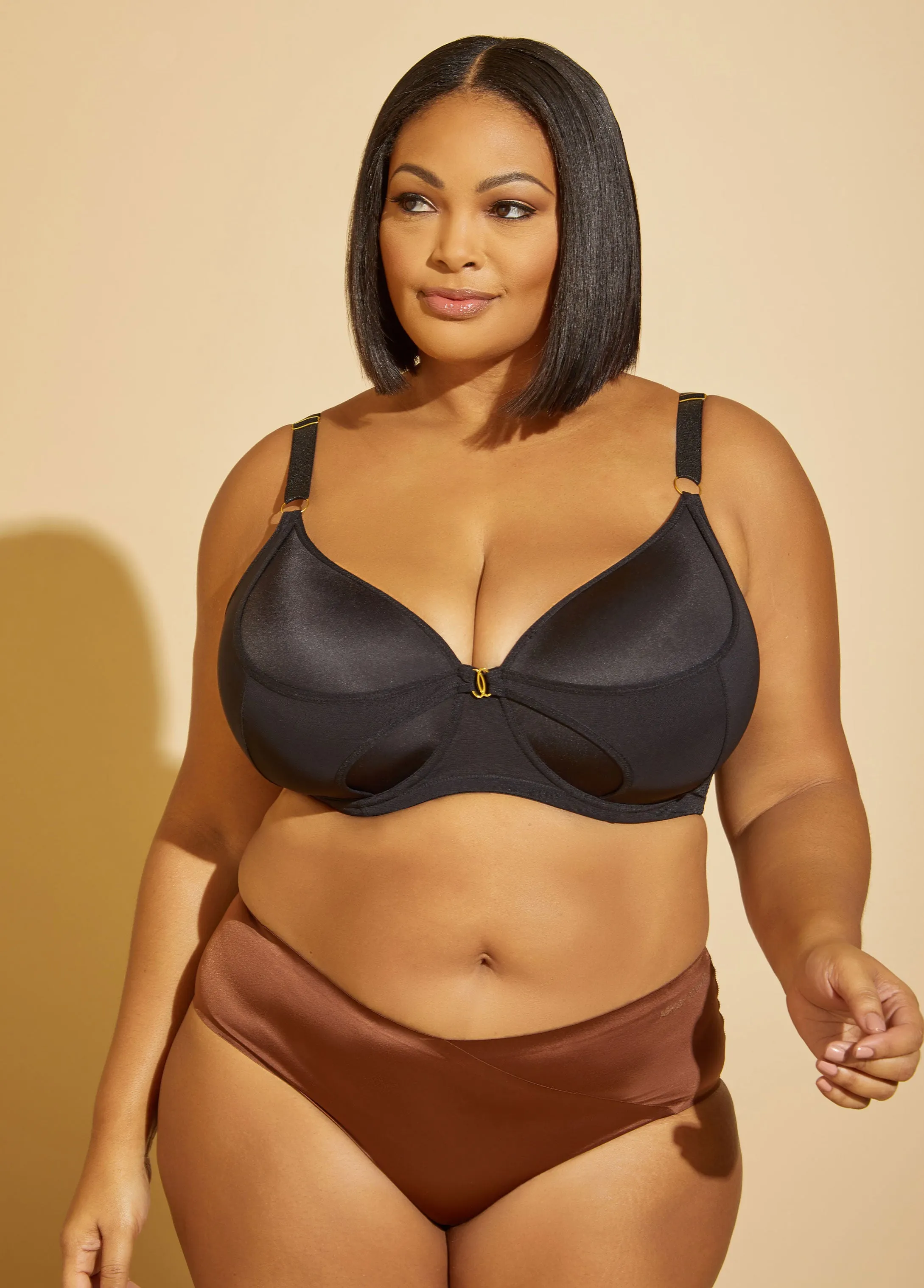 Micro V Cut Hipster Panty sold by Ashley Stewart product image thumbnail 4