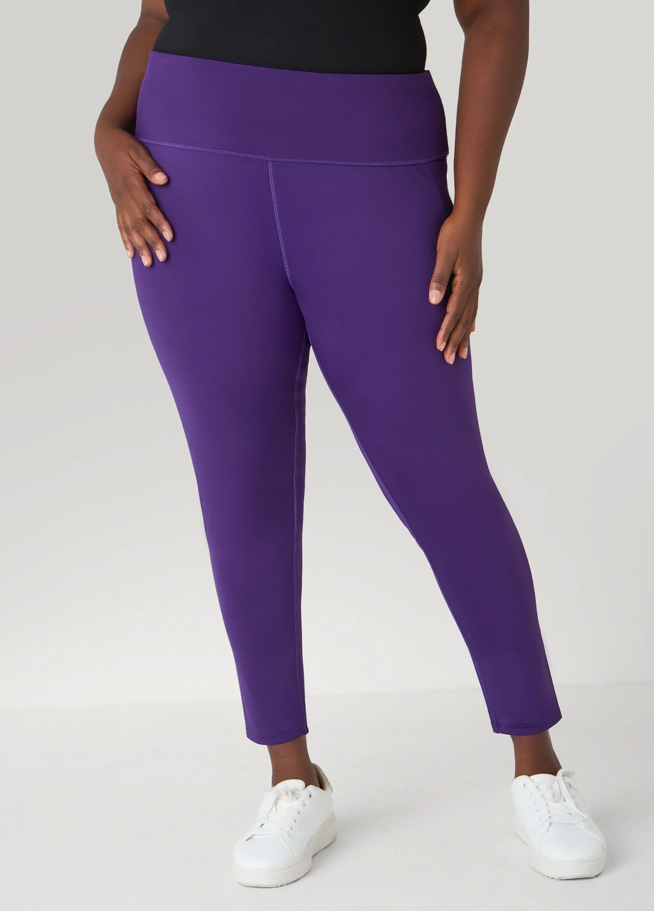 Side Pocket Pull On Leggings sold by Ashley Stewart product image thumbnail 4