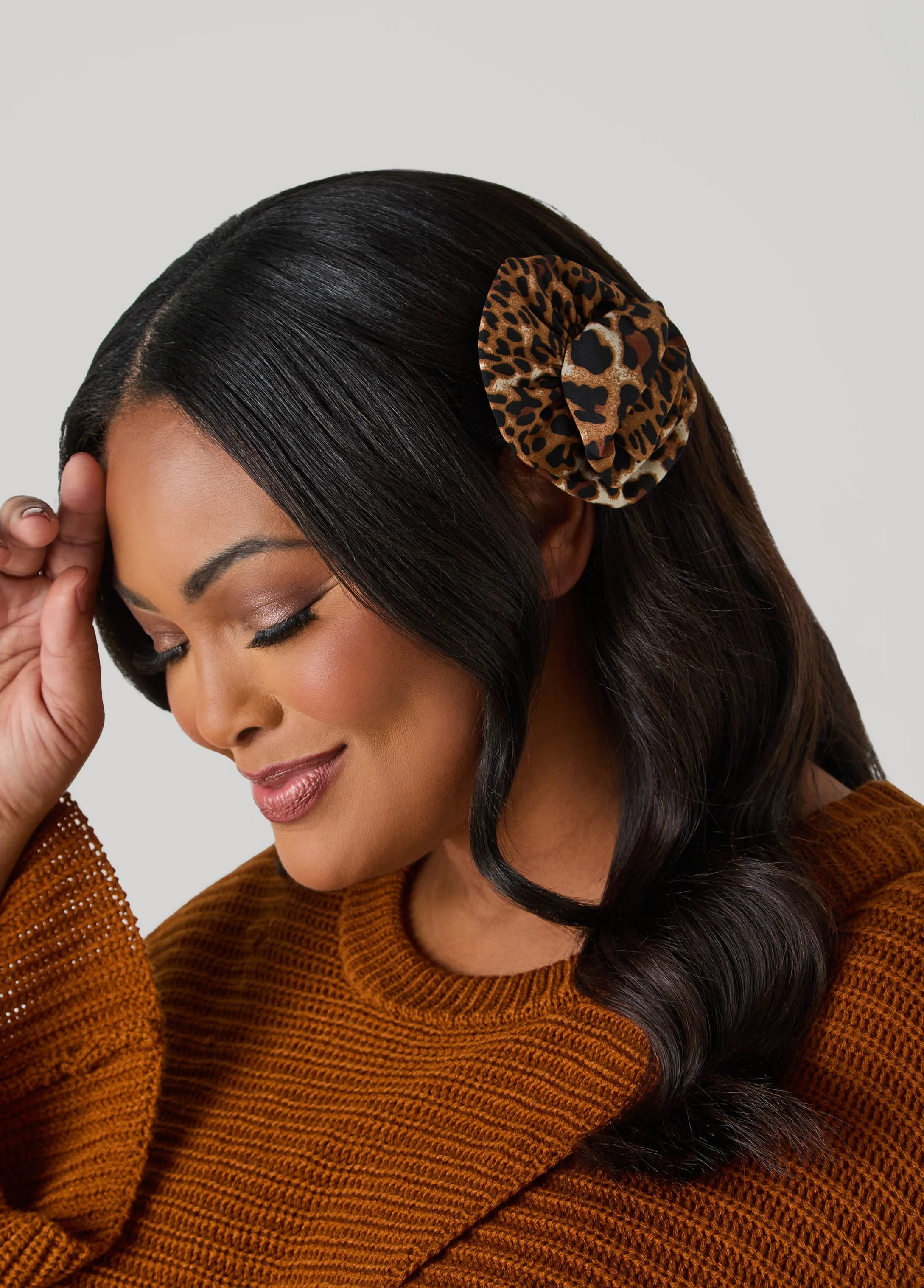 Animal Print Brooch And Hair Clip sold by Ashley Stewart