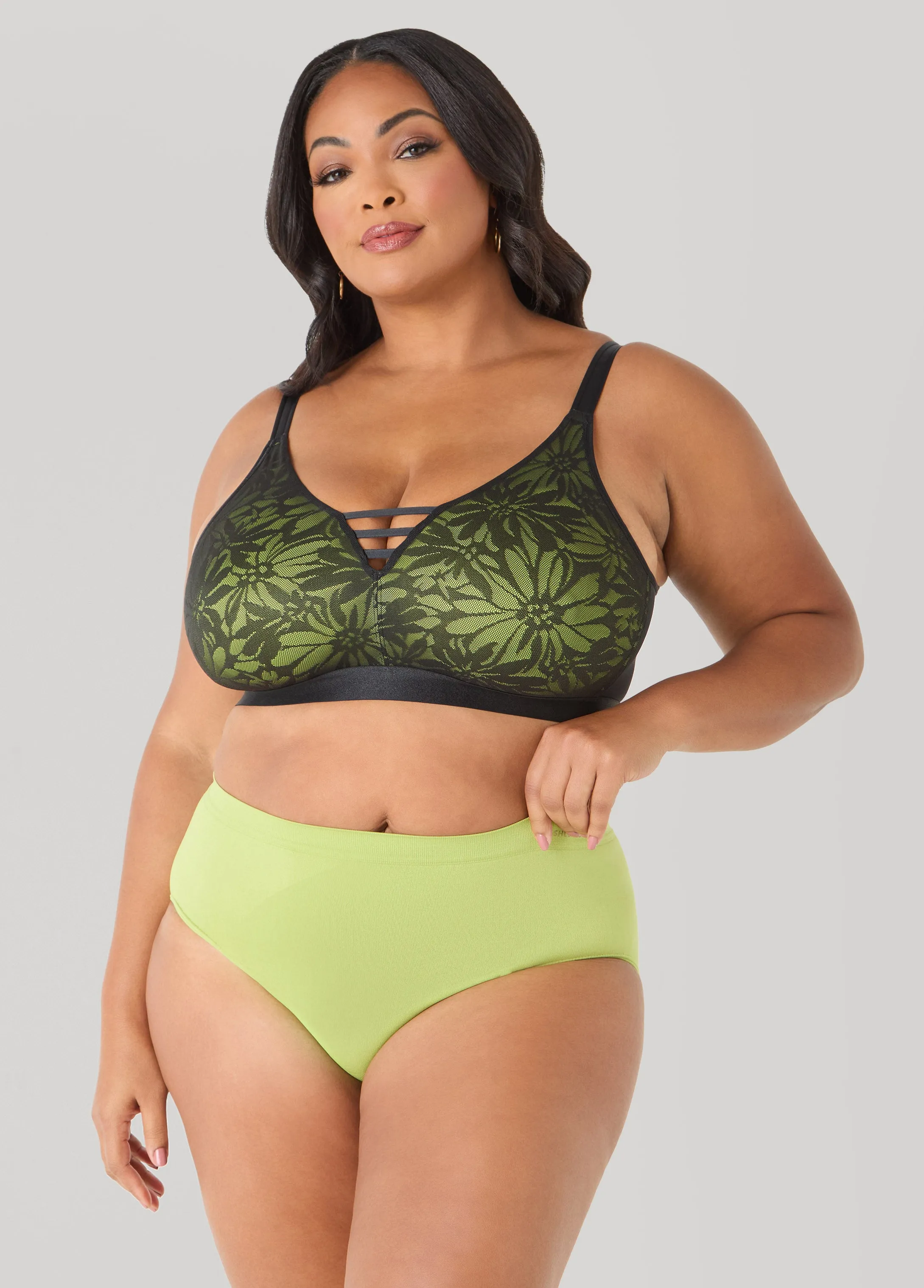 Seamless Logo Briefs sold by Ashley Stewart