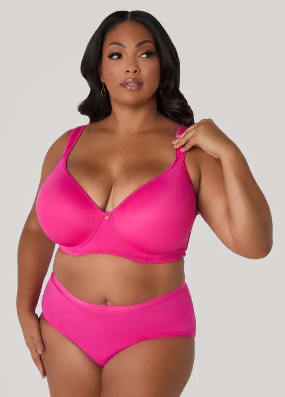 Plunge Smoothing Butterfly Bra sold by Ashley Stewart
