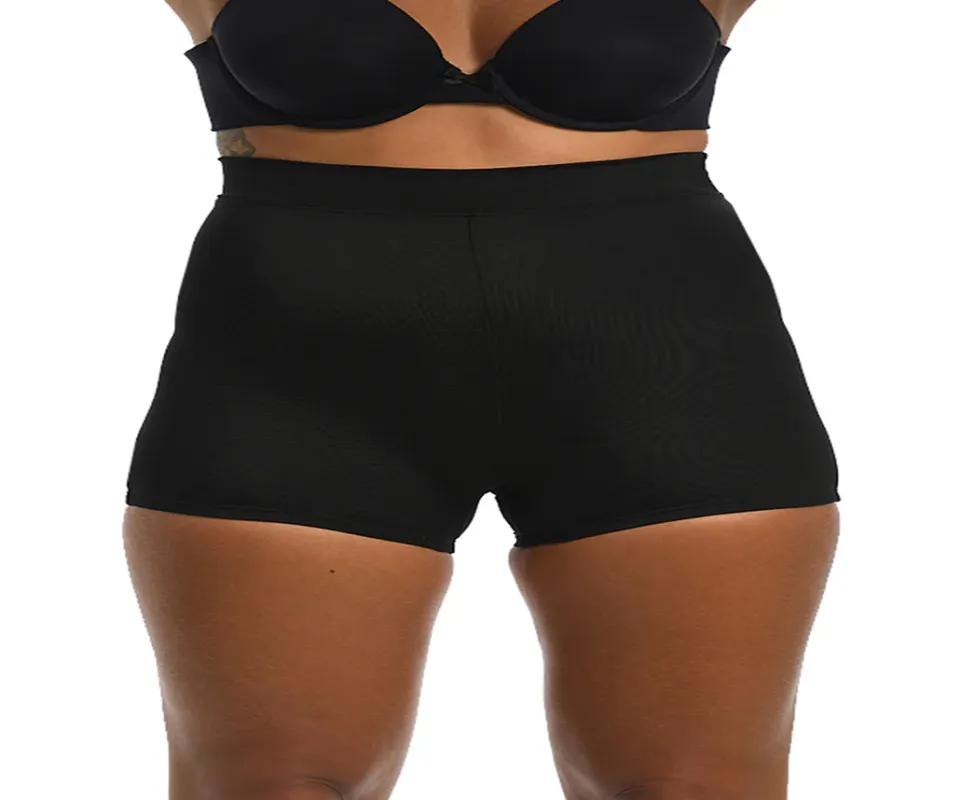 InstantFigure High Waist Compression Shorts sold by Ashley Stewart