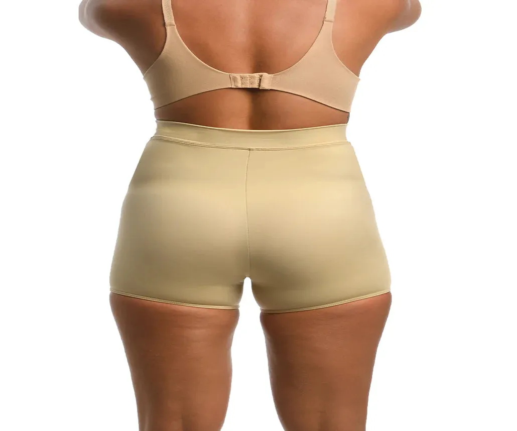 InstantFigure High Waist Compression Shorts sold by Ashley Stewart product image thumbnail 5