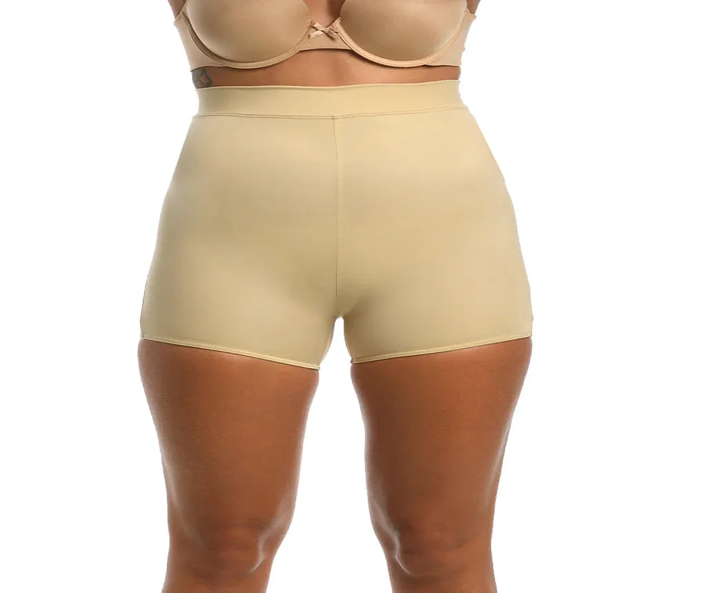 InstantFigure High Waist Compression Shorts sold by Ashley Stewart product image thumbnail 4