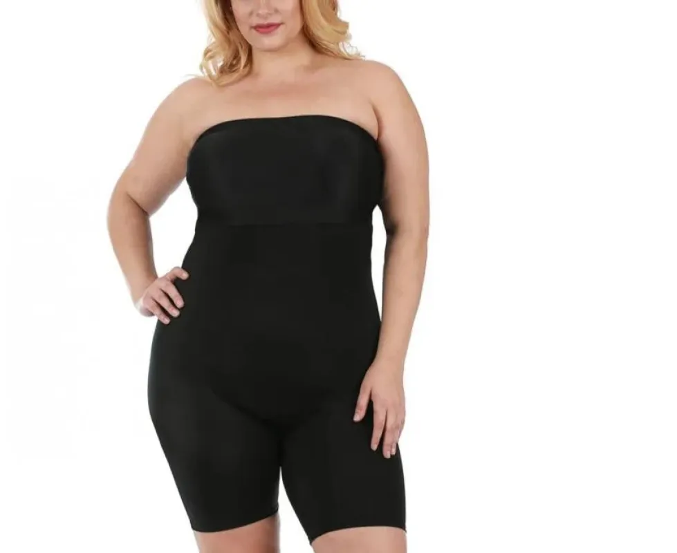 InstantFigure Bandeau Shapewear Bodyshorts sold by Ashley Stewart