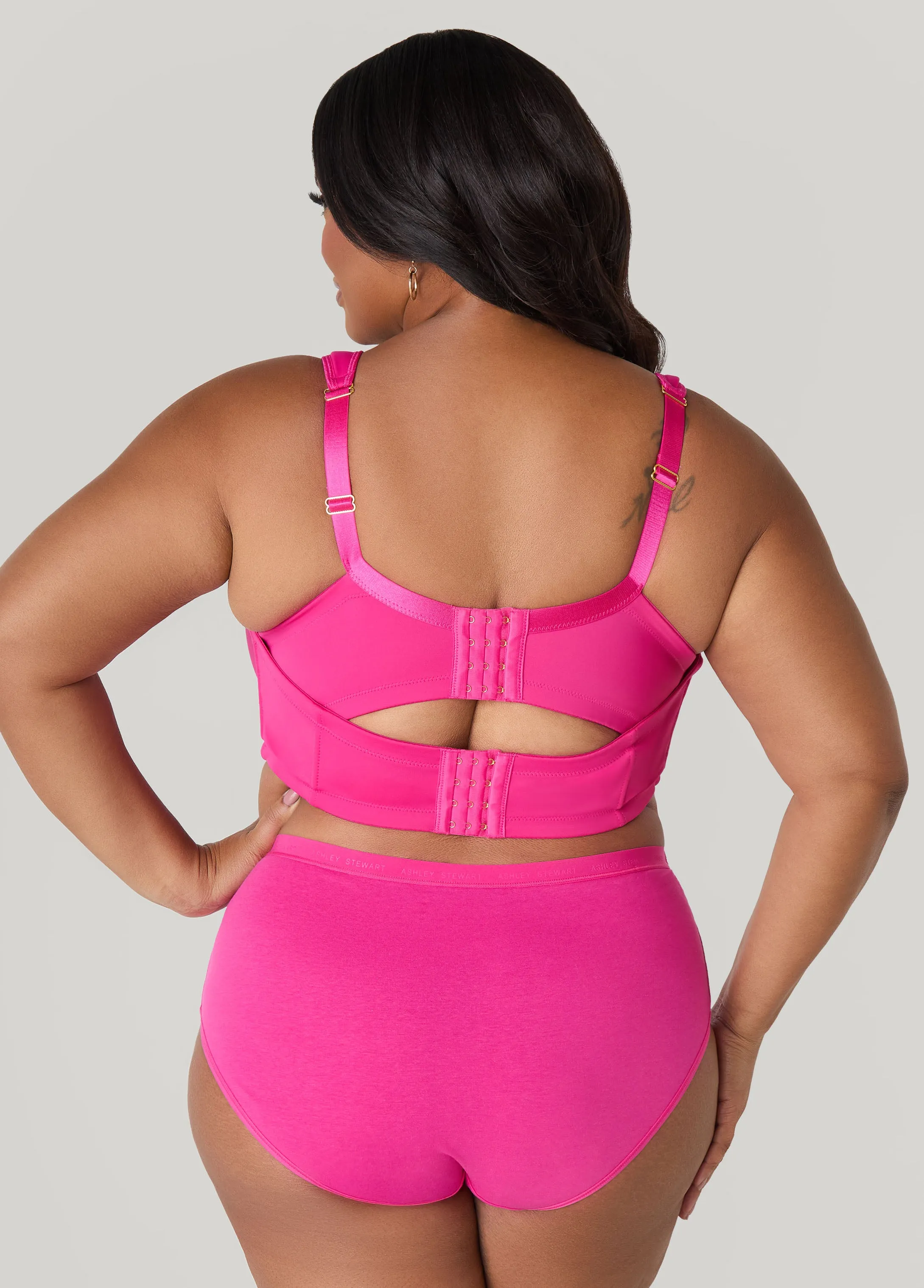 Cotton Blend Logo Briefs sold by Ashley Stewart product image thumbnail 4