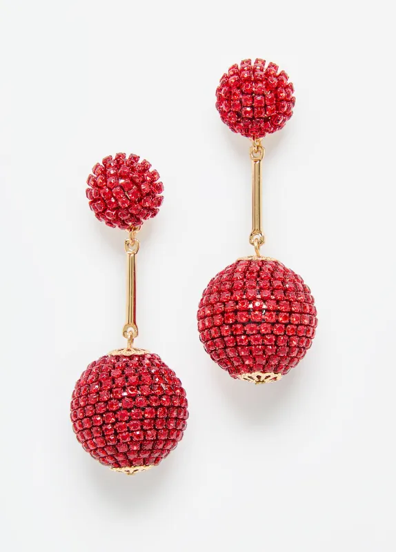 Crystal Doorknocker Earrings sold by Ashley Stewart