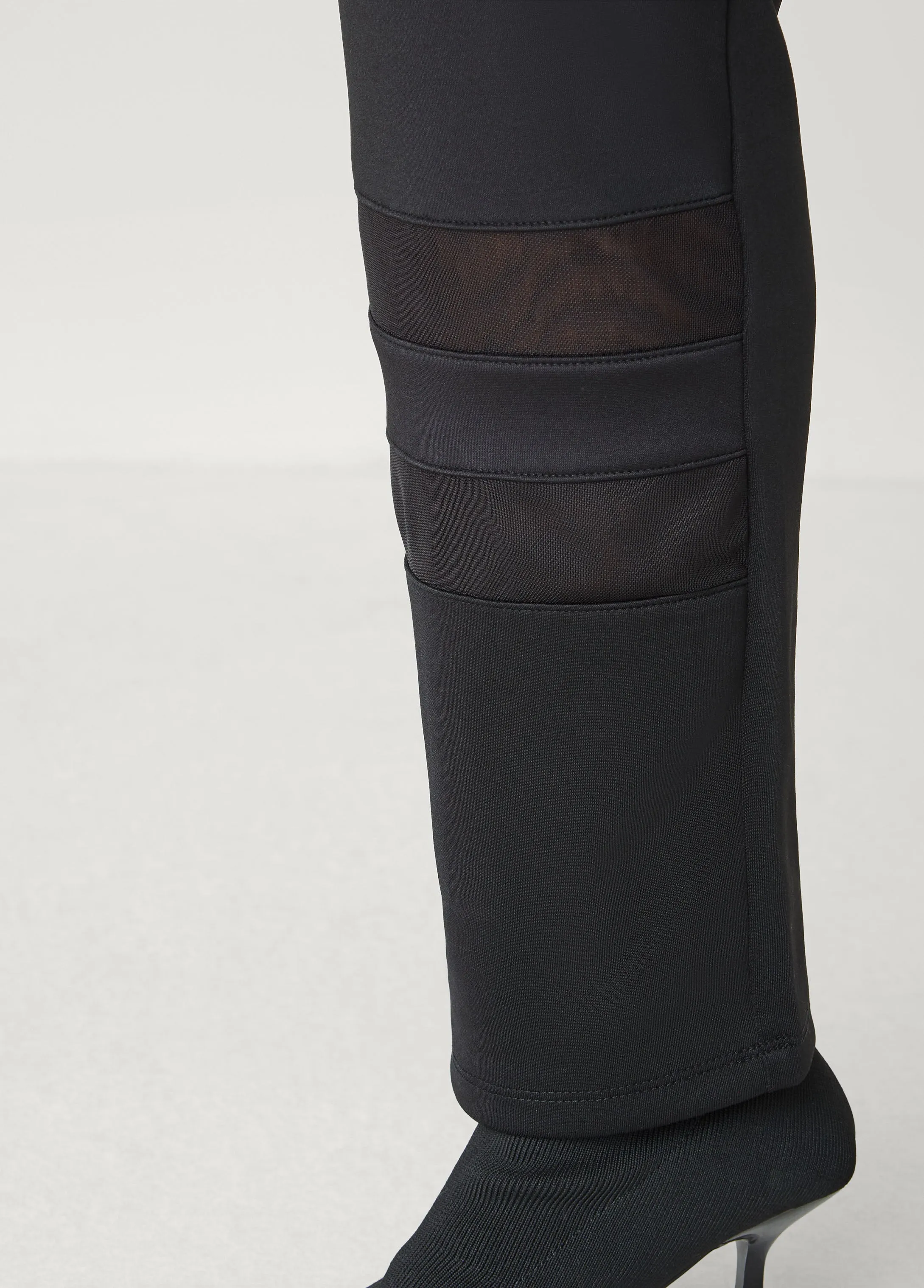 Mesh Paneled Track Pants sold by Ashley Stewart product image thumbnail 4