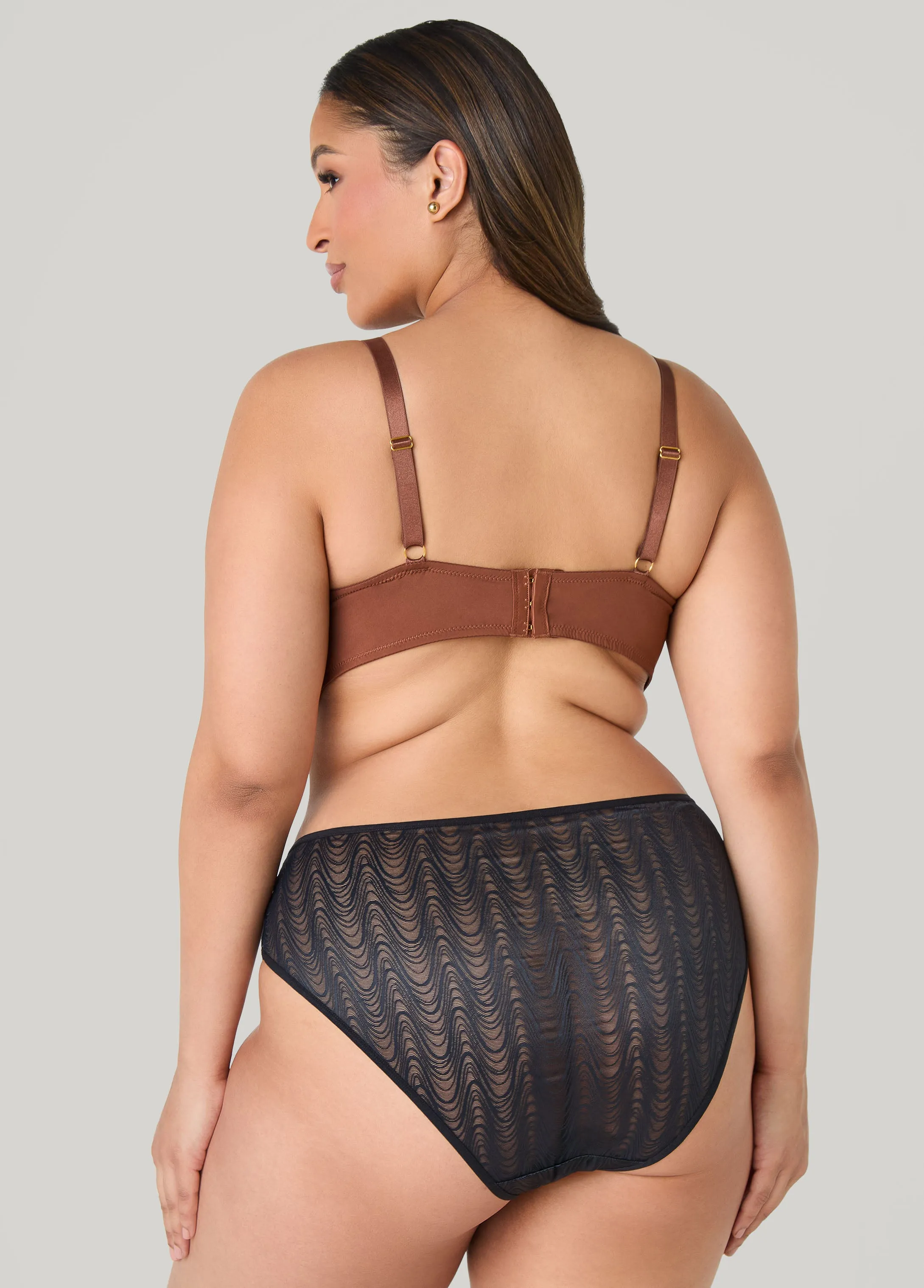 Wave Bikini Briefs sold by Ashley Stewart product image thumbnail 2