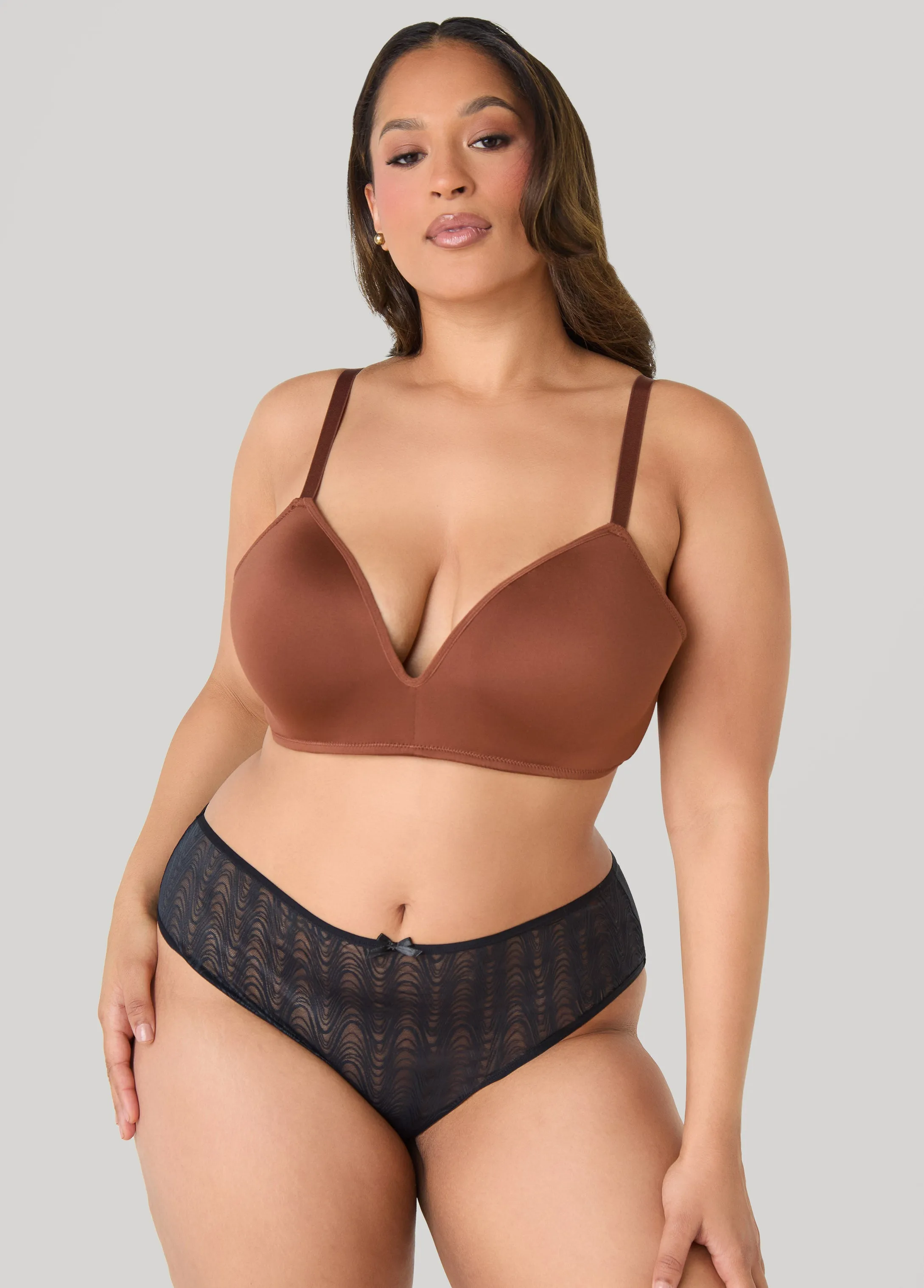 Wave Bikini Briefs sold by Ashley Stewart