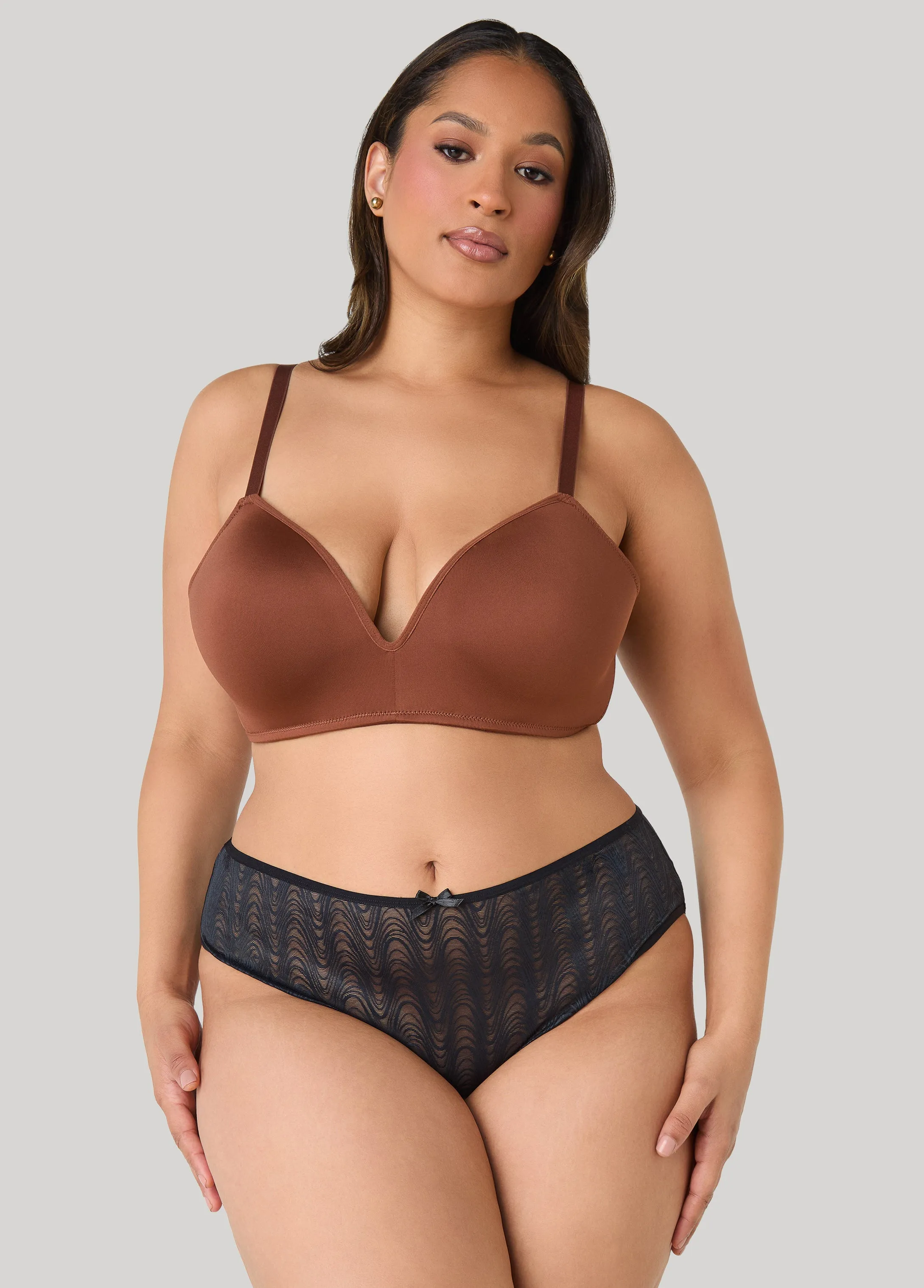 Wave Bikini Briefs sold by Ashley Stewart product image thumbnail 3