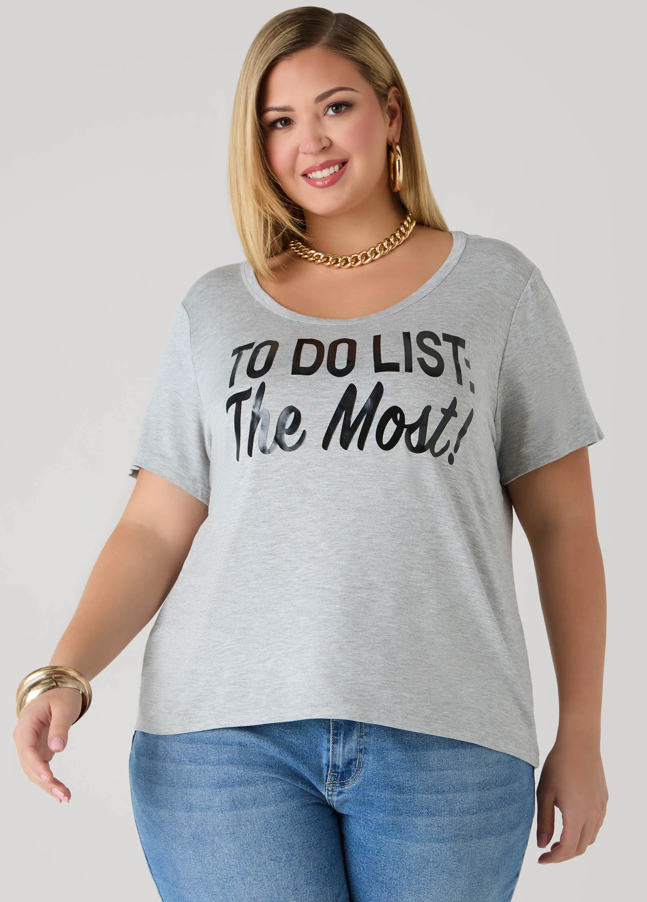 To Do List Graphic Tee sold by Ashley Stewart