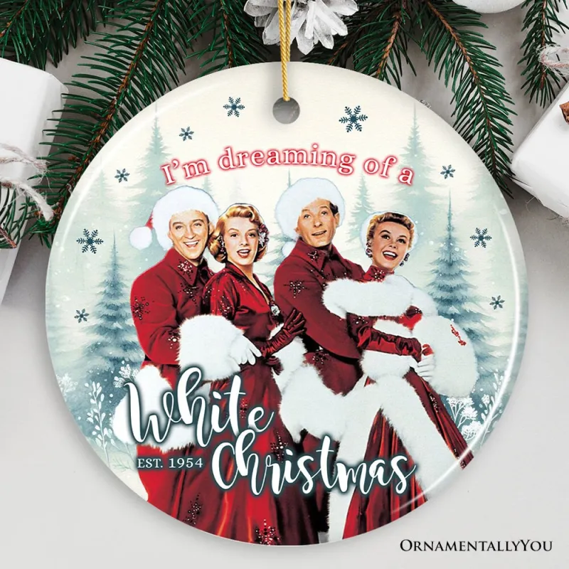 Dreaming Of A White Christmas Ornament sold by Ashley Stewart