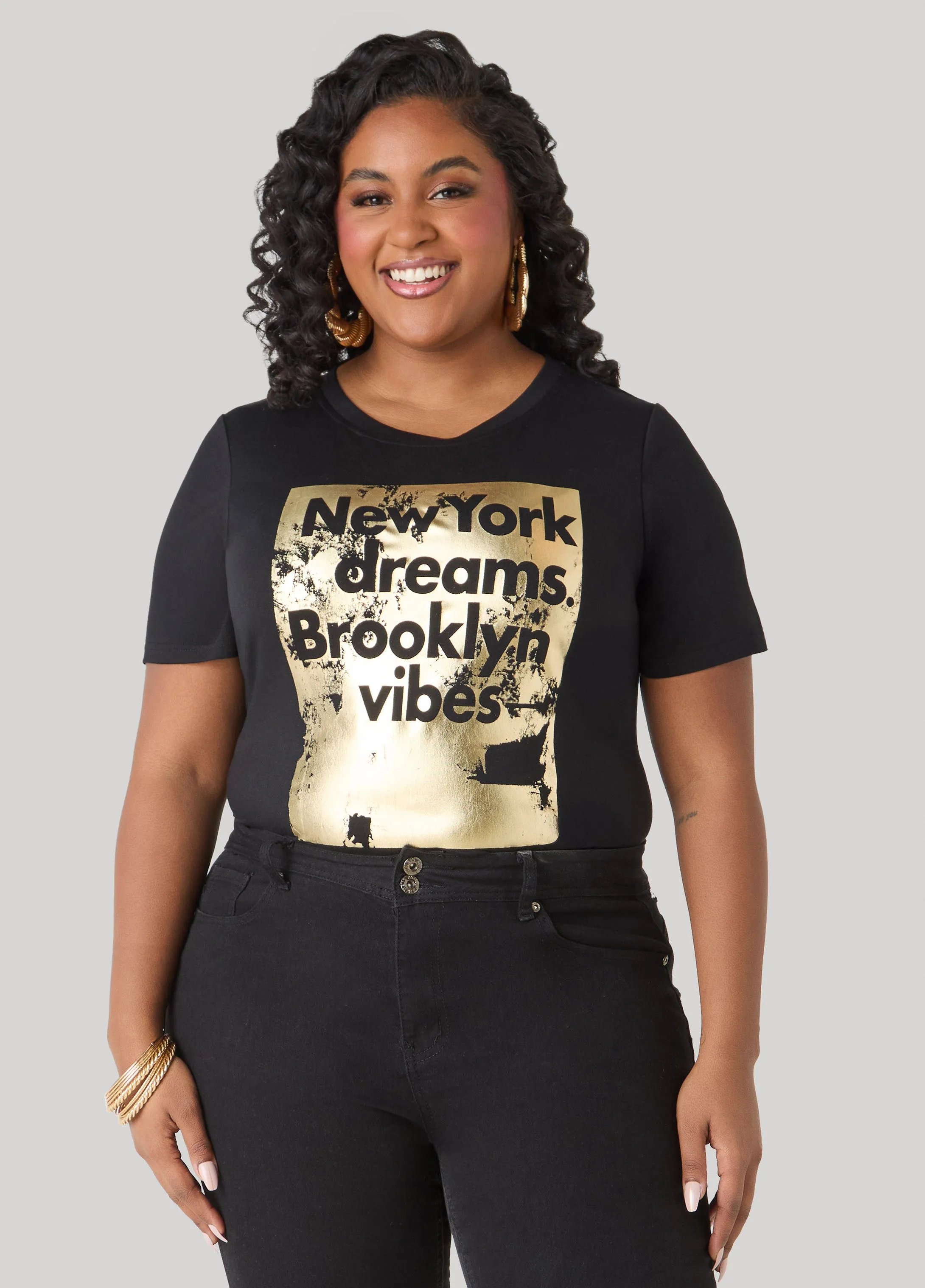 New York Graphic Tee sold by Ashley Stewart