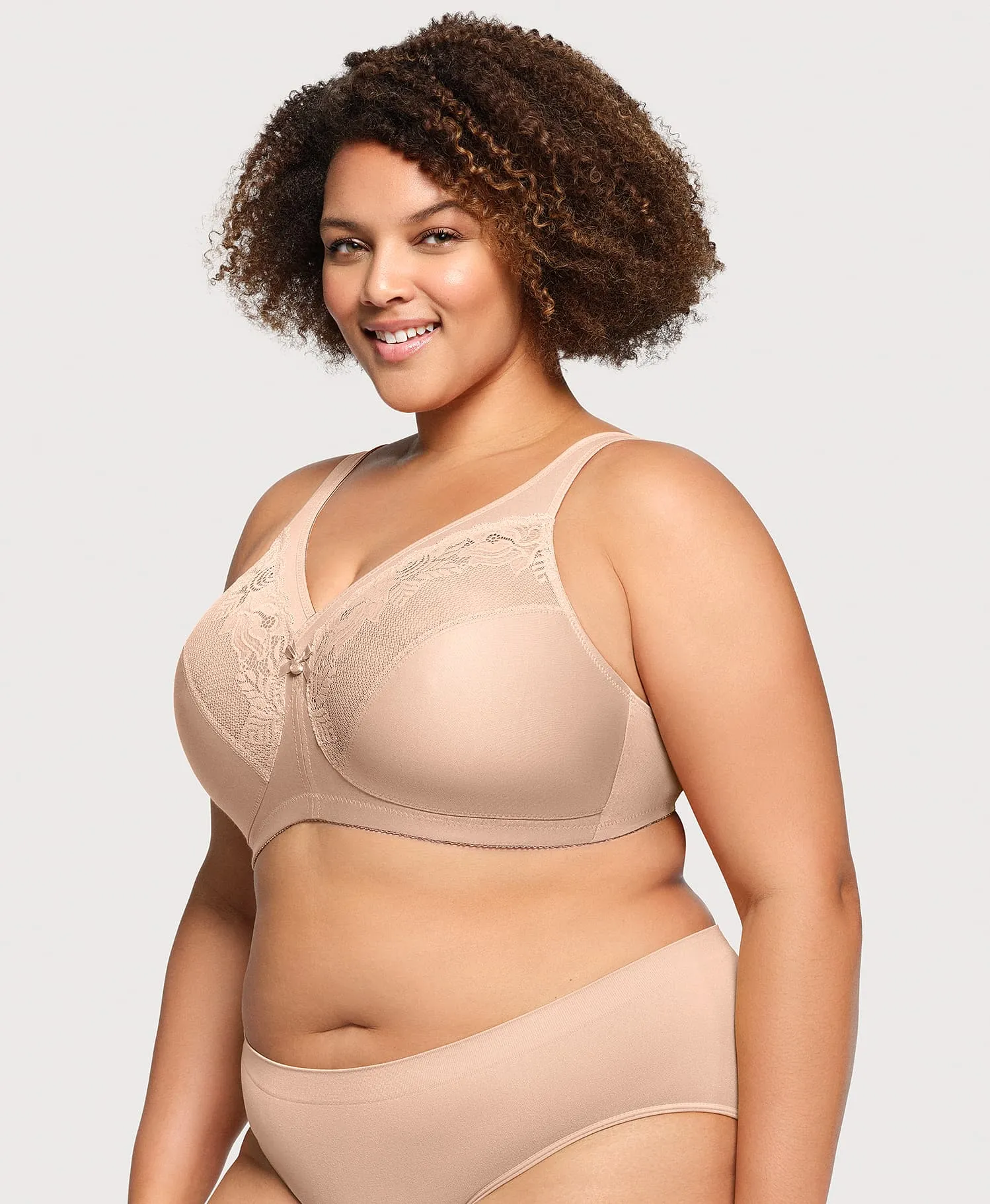 MagicLift Minimizer Bra sold by Ashley Stewart product image thumbnail 3