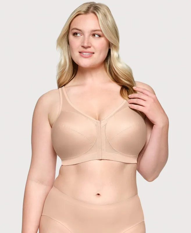 MagicLift Front-Closure Posture Back Bra made by Glamorise
