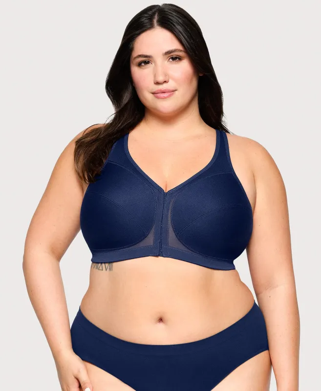 MagicLift Front-Closure Posture Back Bra made by Glamorise