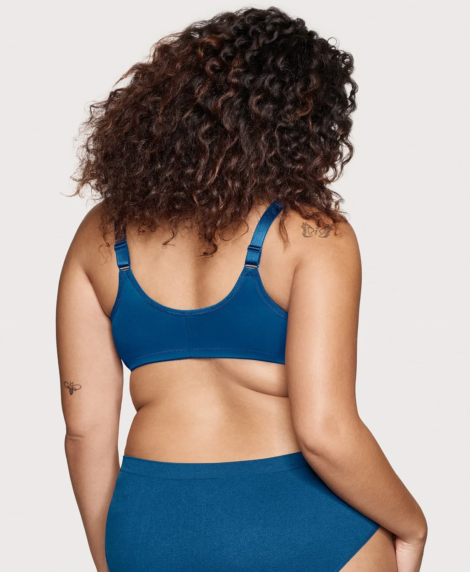 Front-Closure WonderWire Bra Dark Denim sold by Ashley Stewart product image thumbnail 2