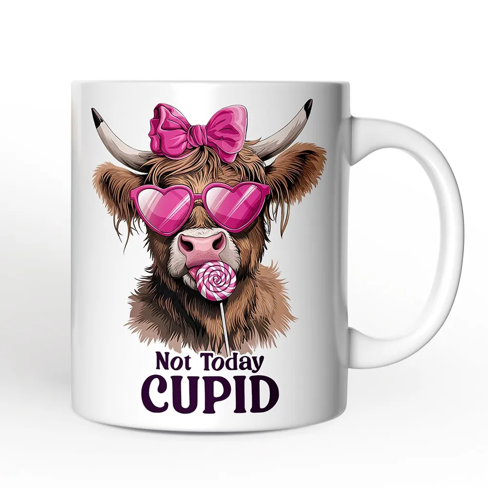 Not Today Cupid Ceramic Mug sold by Ashley Stewart product image thumbnail 2
