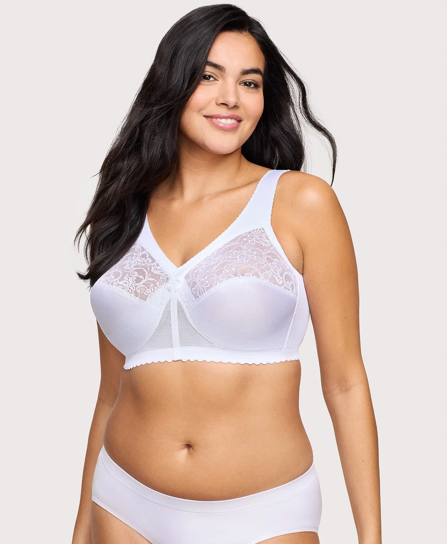 MagicLift Original Support Bra White sold by Ashley Stewart product image thumbnail 4