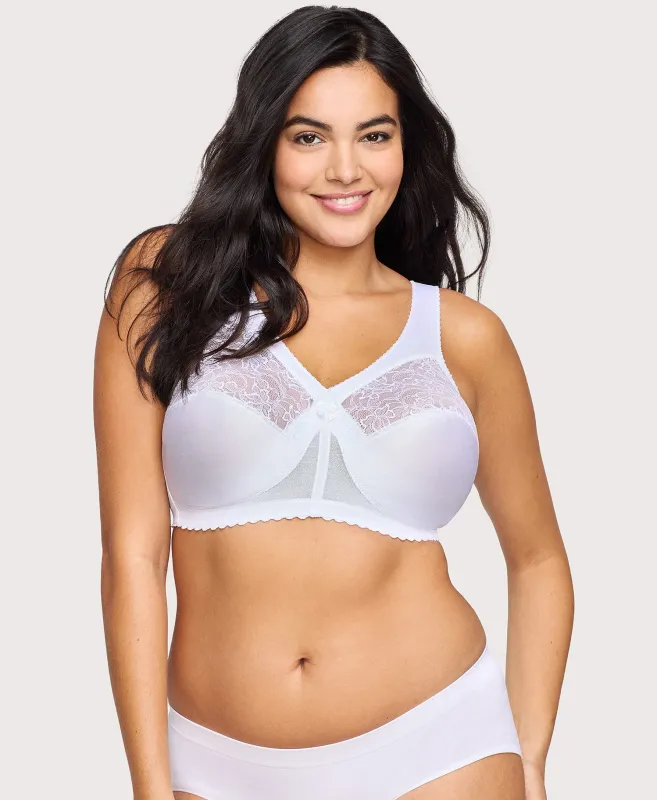 MagicLift Original Support Bra White sold by Ashley Stewart