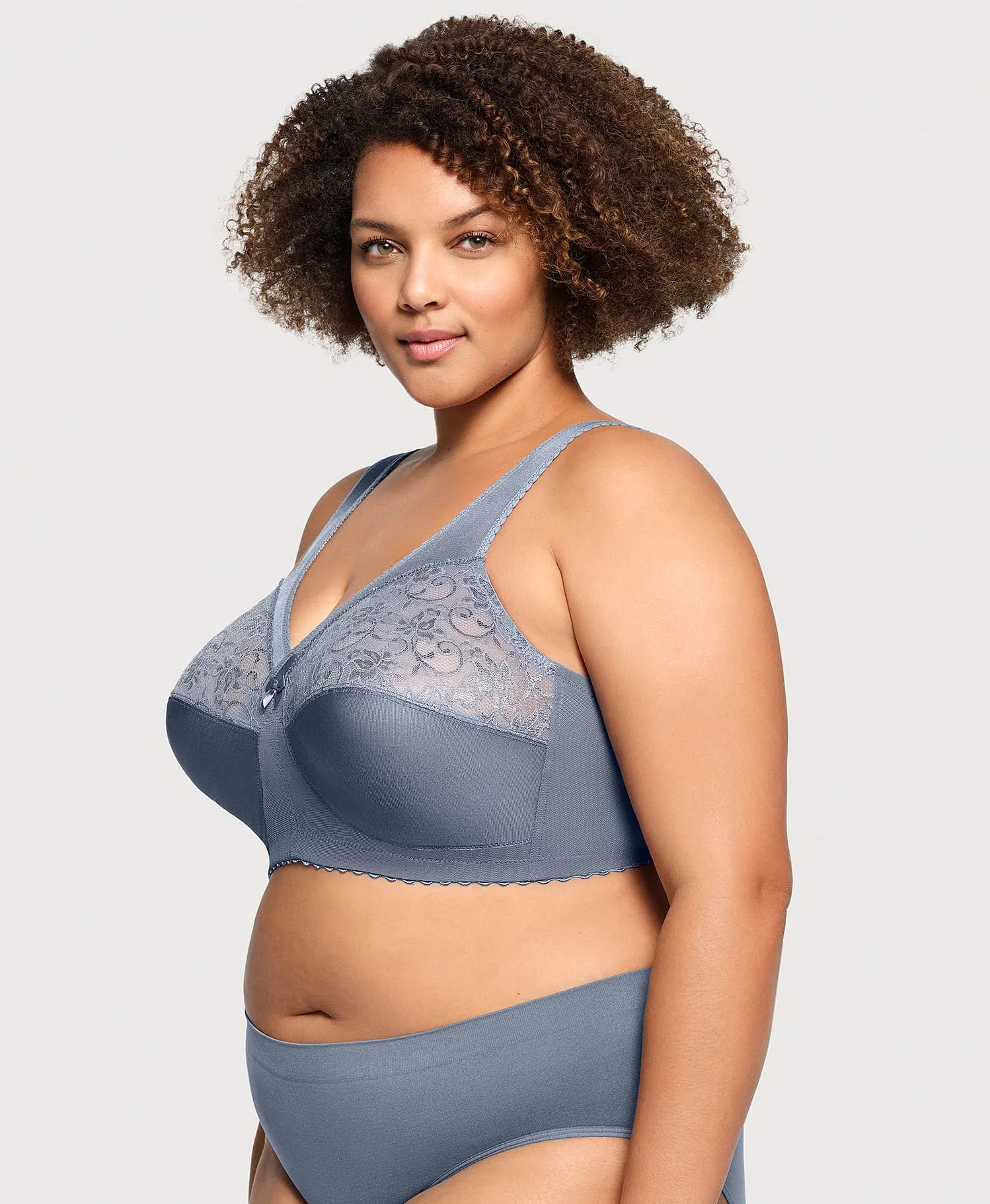 MagicLift Original Support Bra Folkstone Gray sold by Ashley Stewart product image thumbnail 3
