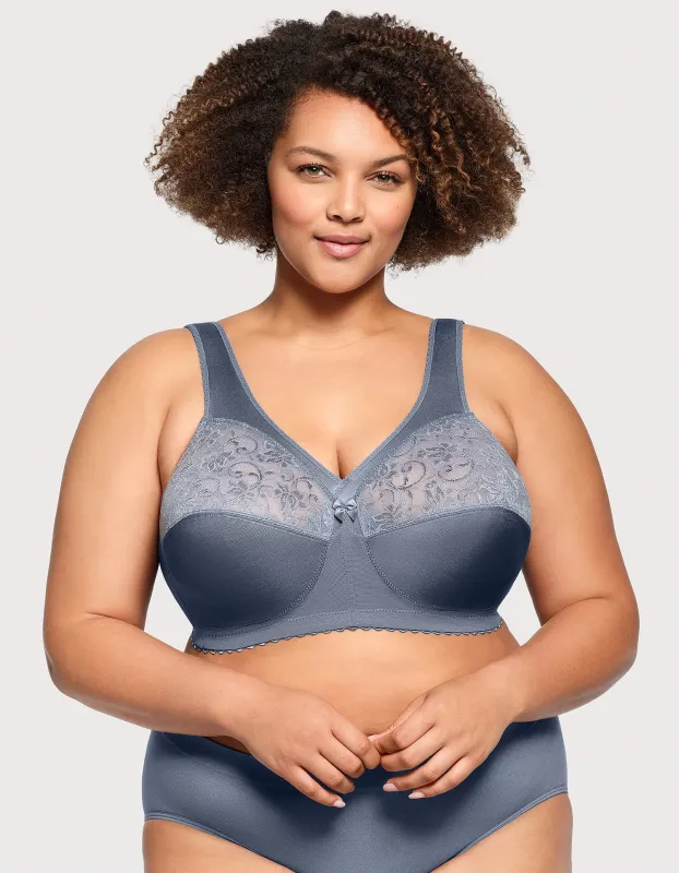 MagicLift Original Support Bra Folkstone Gray sold by Ashley Stewart