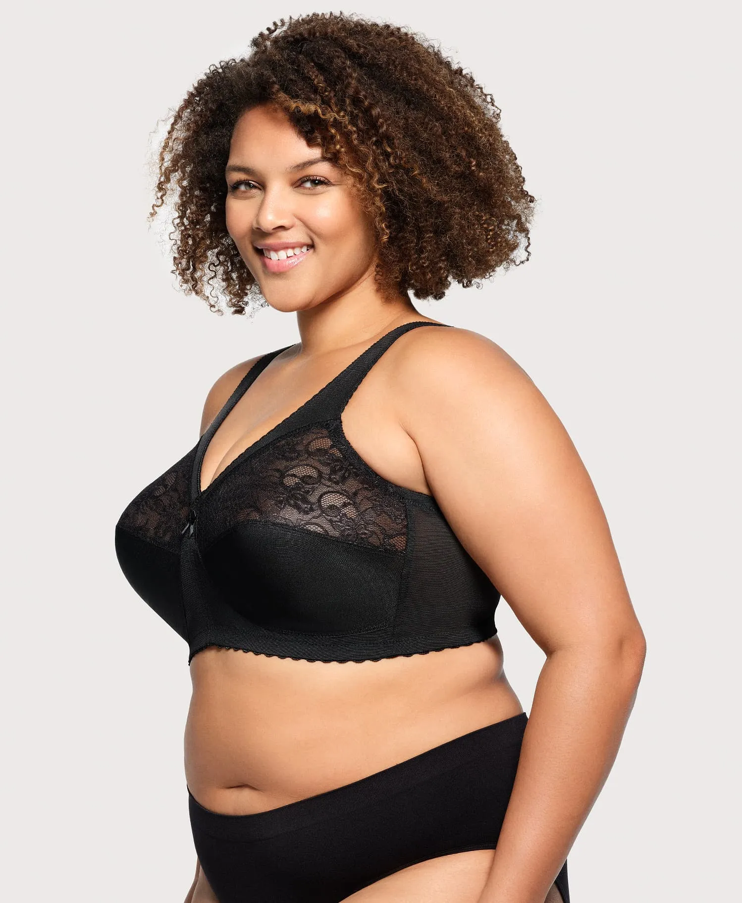 MagicLift Original Support Bra Black sold by Ashley Stewart product image thumbnail 3